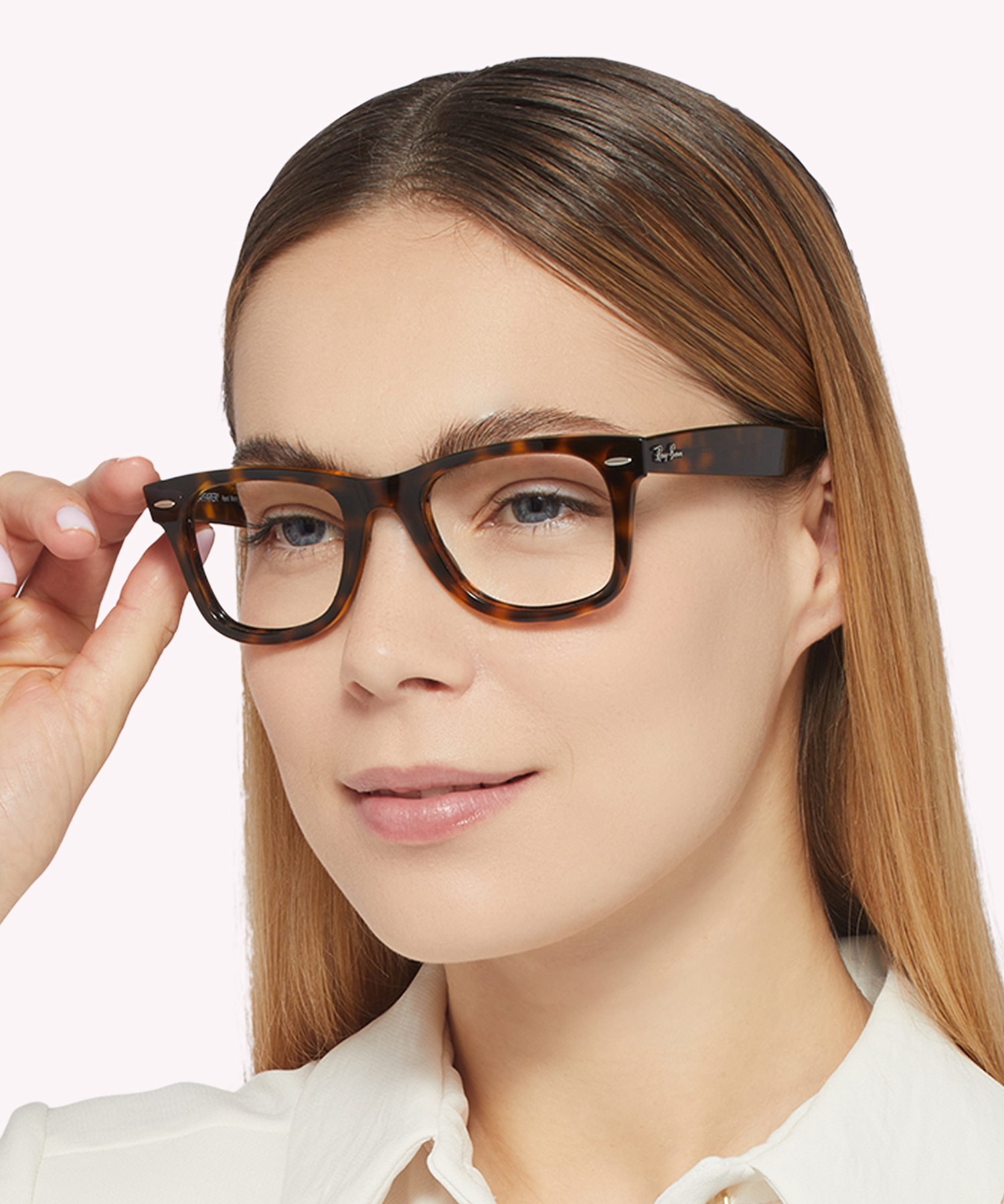 RB4340V Havana PlasticEyeglass Frames for Women for Glasses Direct