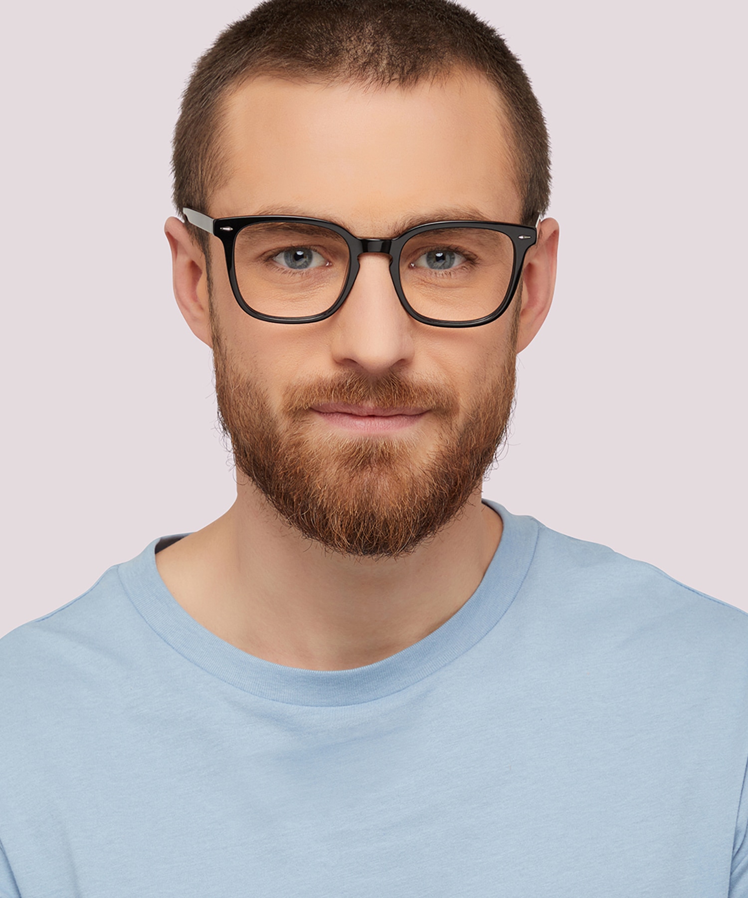 Elijah Black AcetateEyeglass Frames for Men for Glasses Direct