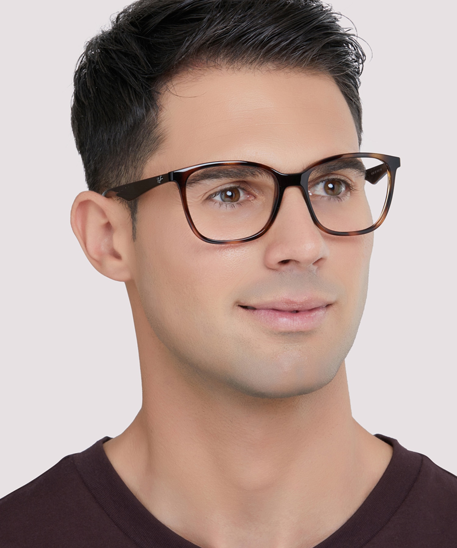 RB7066 Optics Havana PlasticEyeglass Frames for Men for Glasses Direct