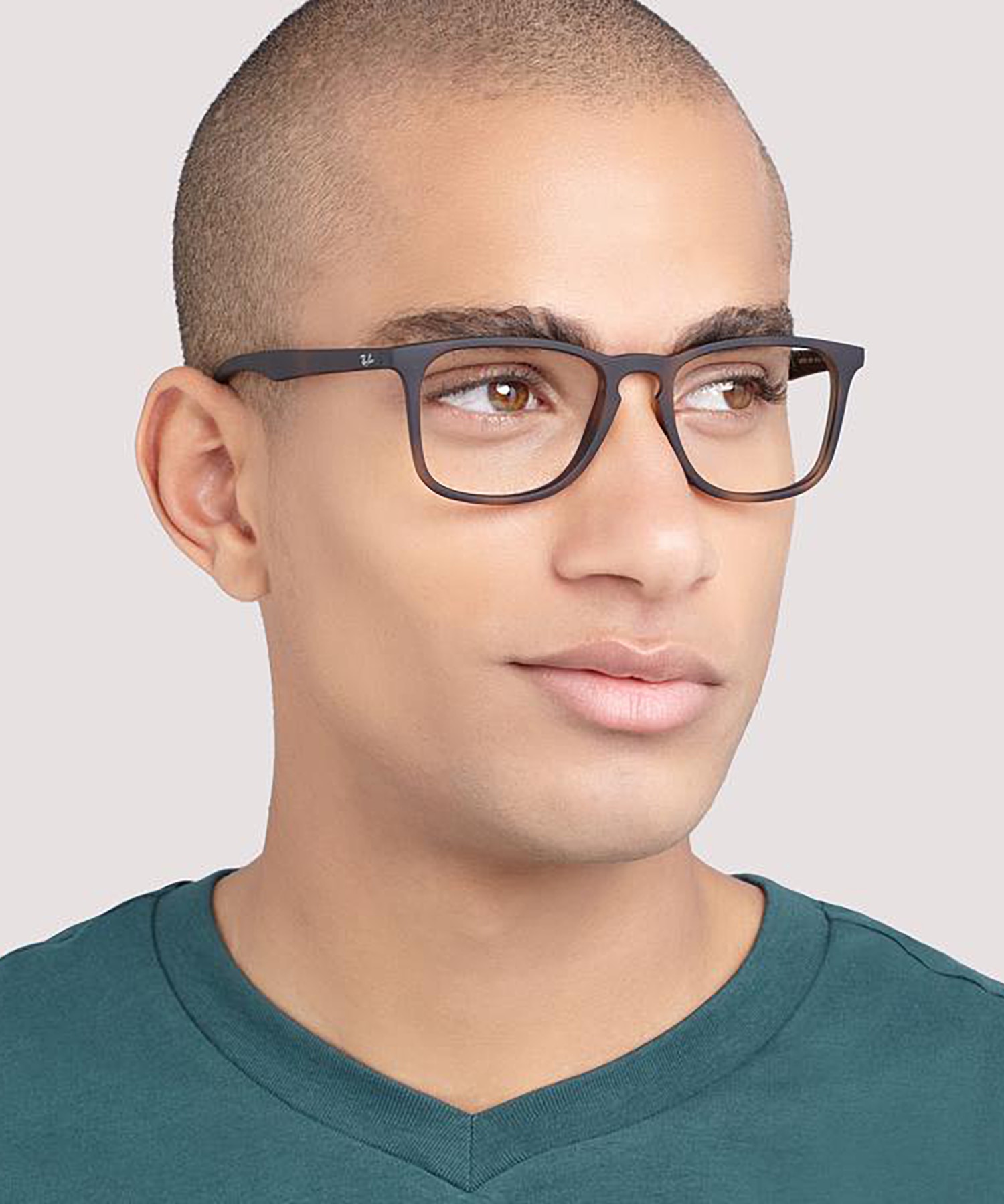 RB7074 Optics Havana PlasticEyeglass Frames for Men for Glasses Direct