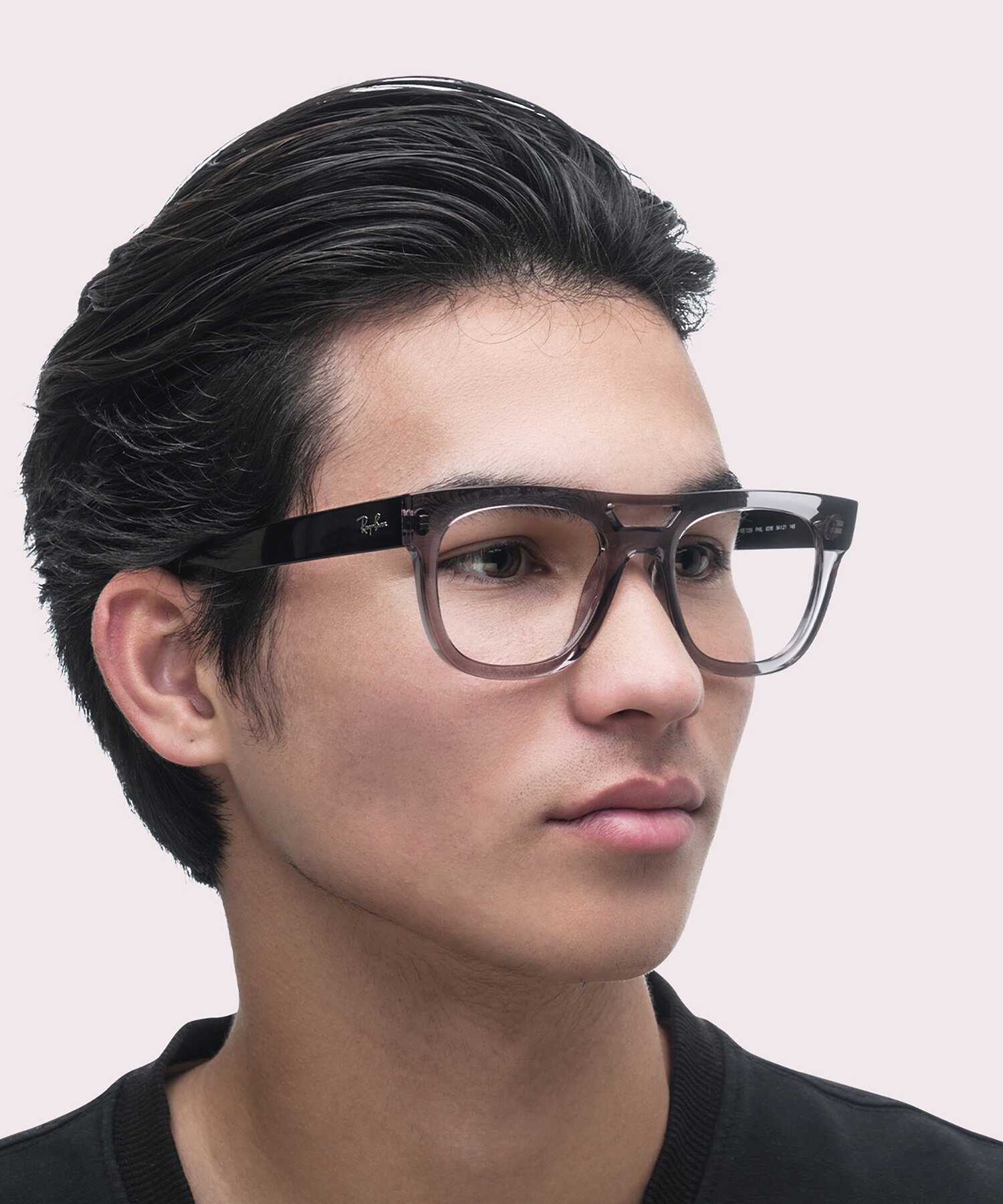 Lloyd Optics Bio-Based Transparent Grey PlasticEyeglass Frames for Men for Glasses Direct