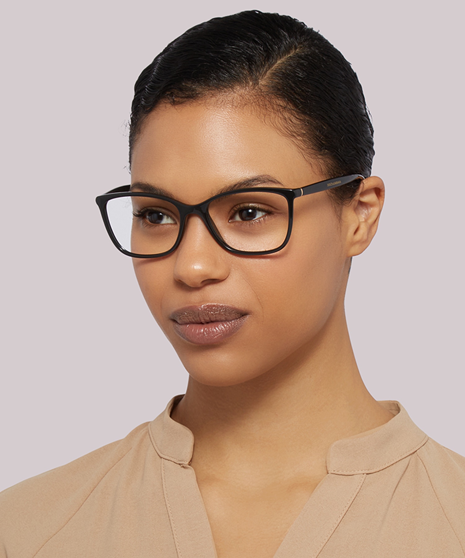 DG5026 Black PlasticEyeglass Frames for Women for Glasses Direct