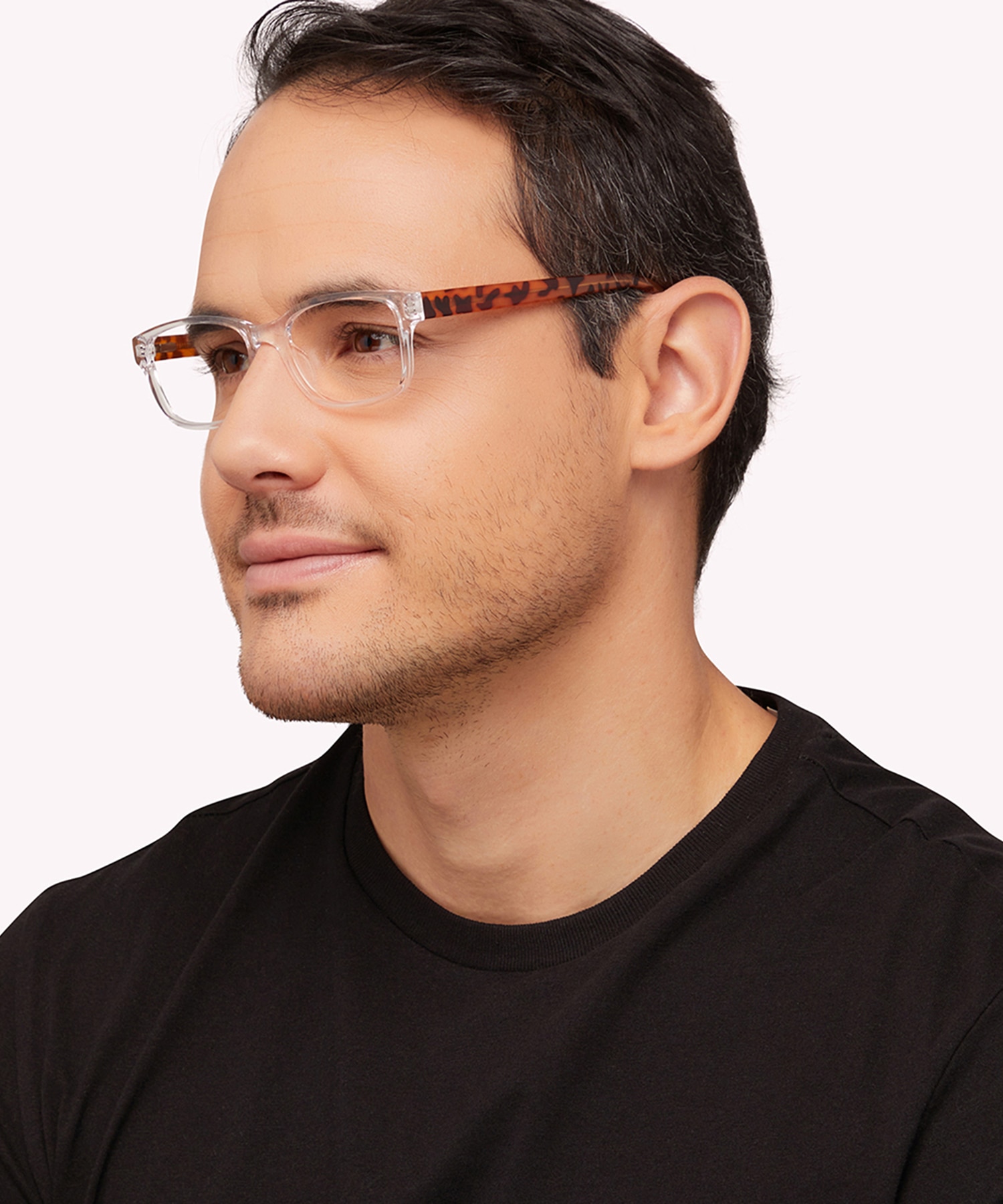 Dewy Crystal PlasticEyeglass Frames for Men for Glasses Direct