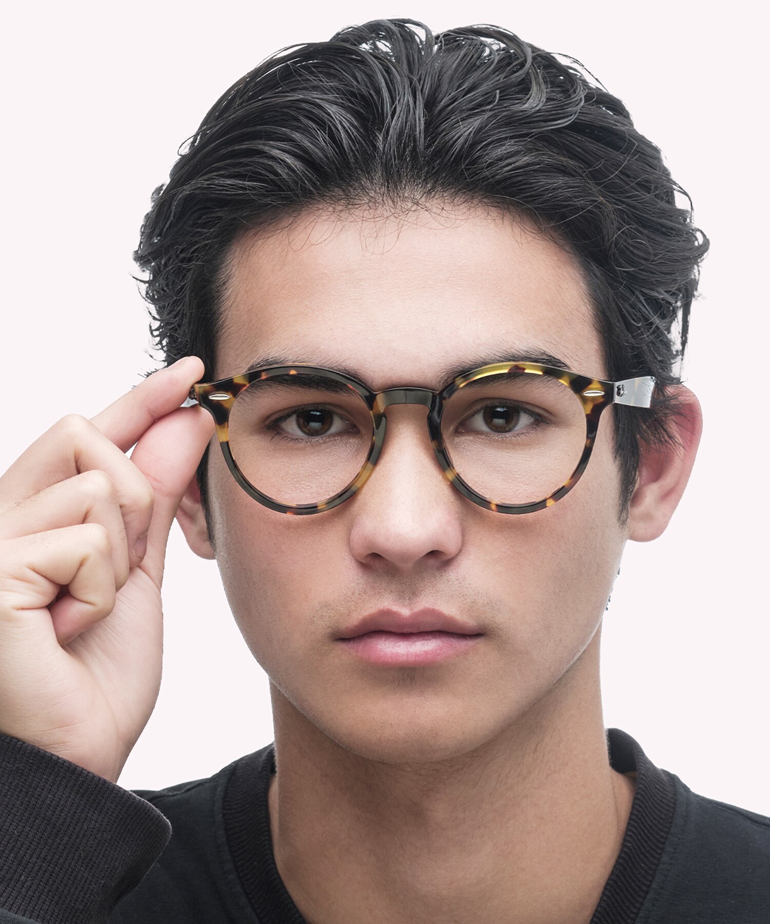 RB7680V Yellow Havana AcetateEyeglass Frames for Men for Glasses Direct