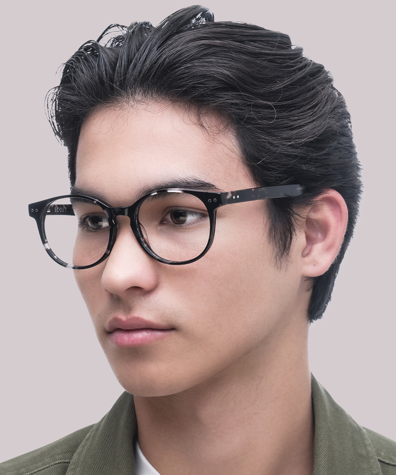 East Charcoal AcetateEyeglass Frames for Men for Glasses Direct