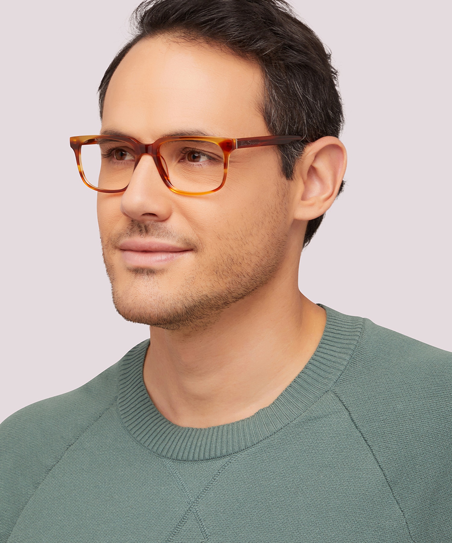 Strand Brown MetalSunglass Frames for Men for Glasses Direct