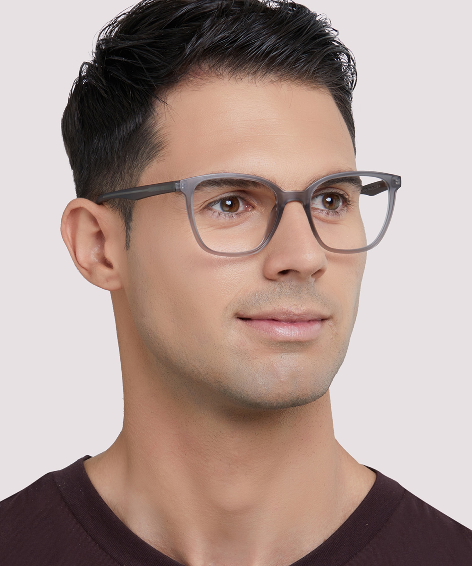 Bentley Matte Grey PlasticSunglass Frames for Men for Glasses Direct