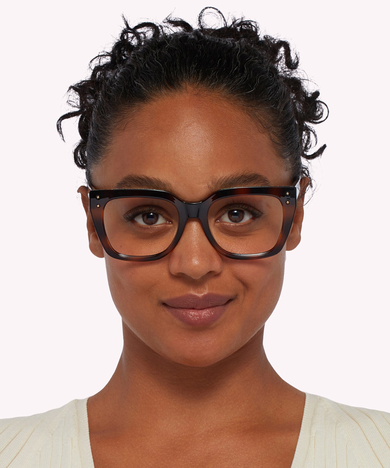 JC329 Tortoise PlasticEyeglass Frames for Women for Glasses Direct