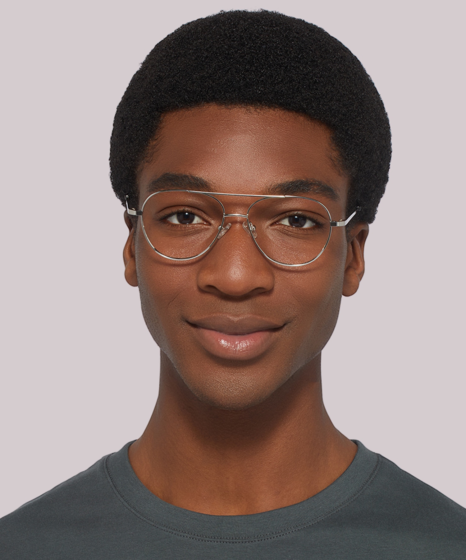 Gabriel Silver MetalEyeglass Frames for Men for Glasses Direct