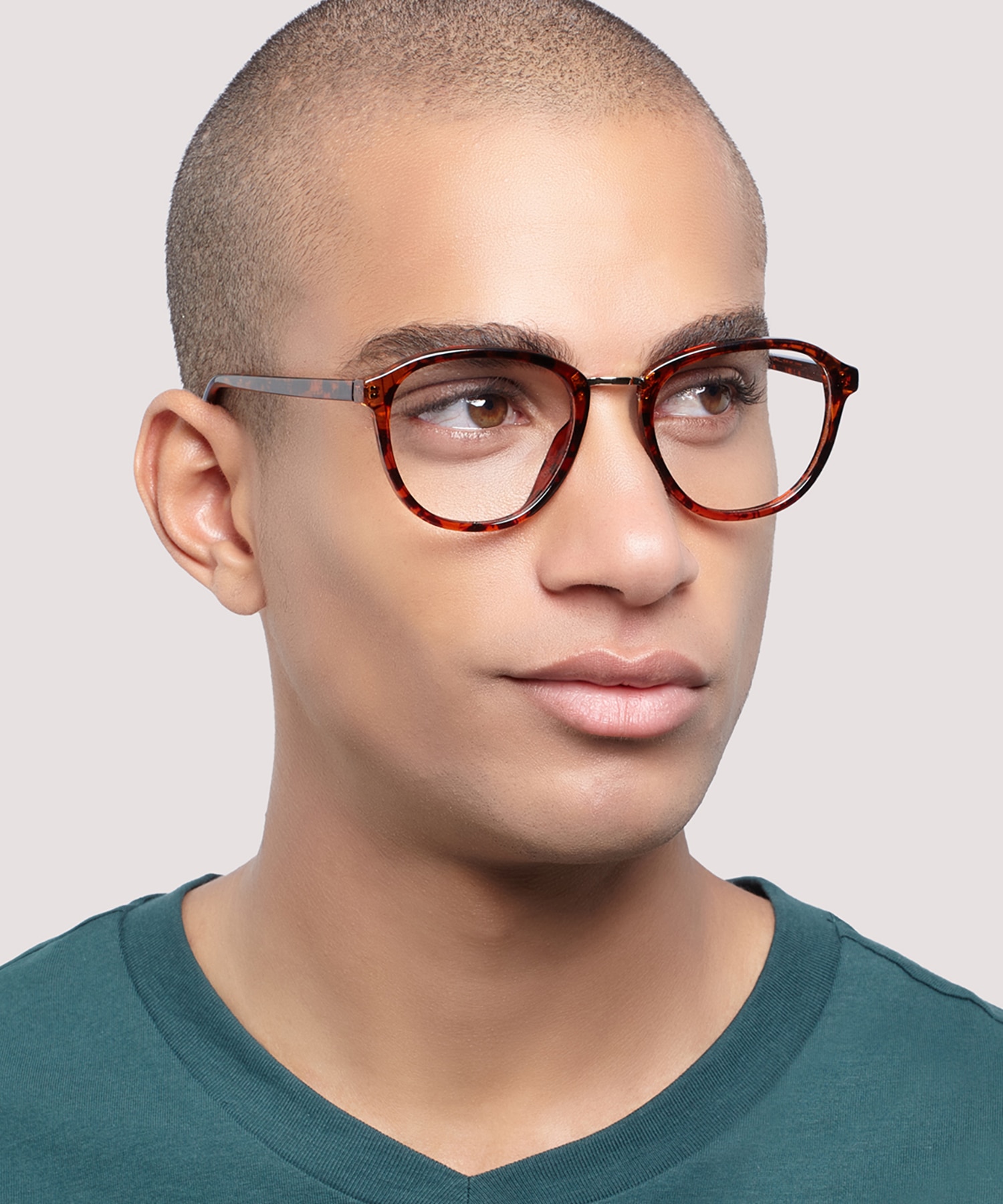 Cassidy Havana PlasticEyeglass Frames for Men for Glasses Direct
