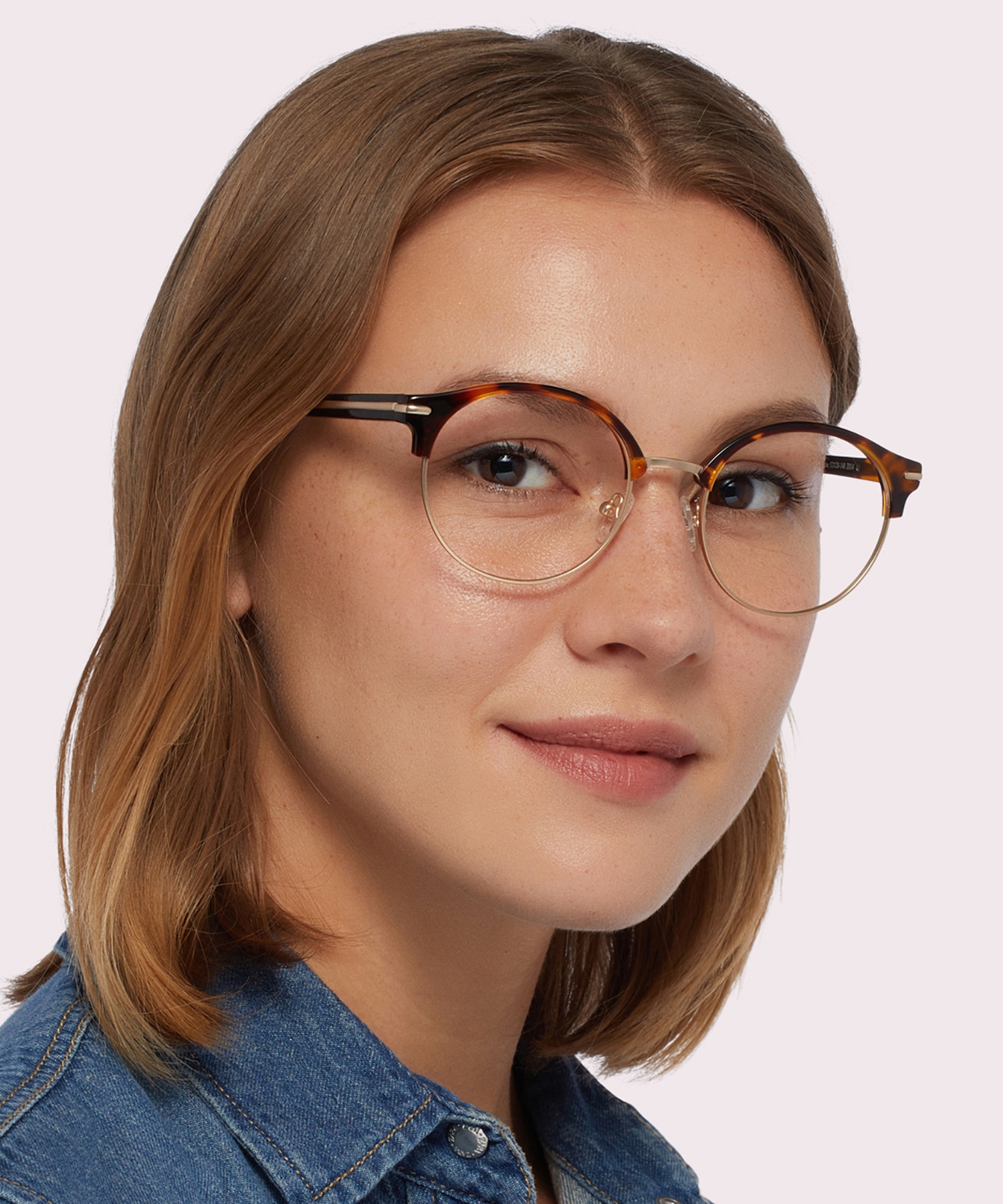 Fulwell Havana MetalEyeglass Frames for Women for Glasses Direct