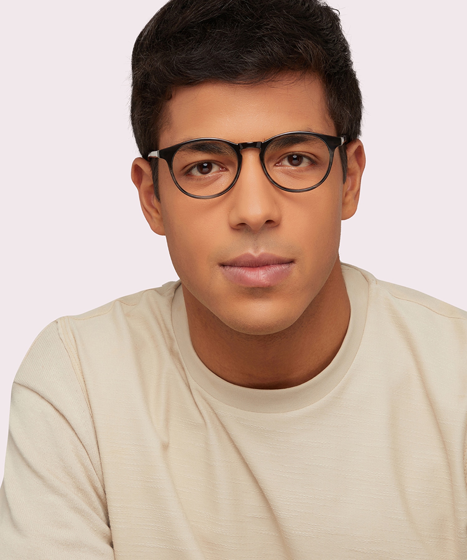 Deon Grey Horn PlasticEyeglass Frames for Men for Glasses Direct
