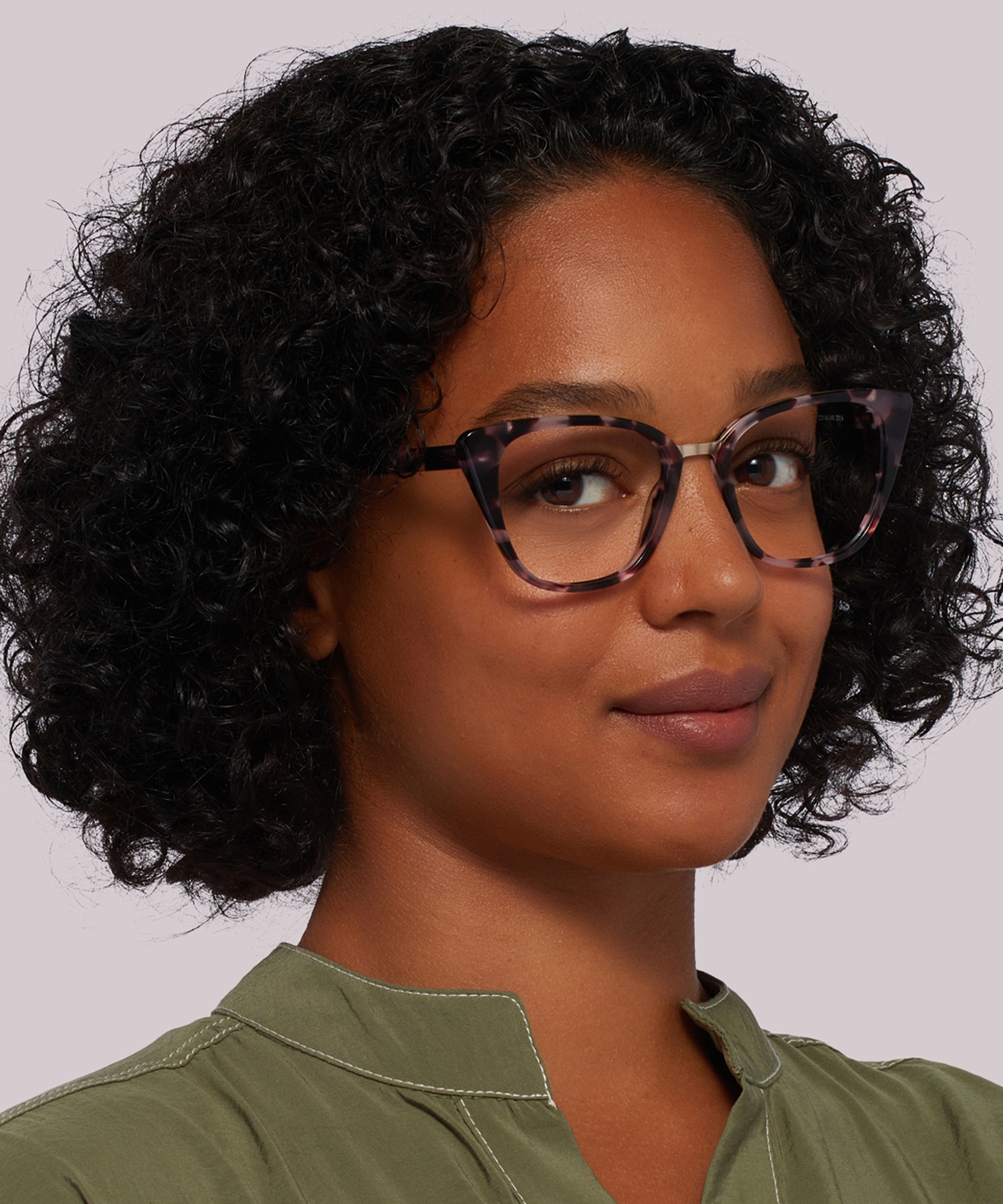 Faith Mauve Havana AcetateEyeglass Frames for Women for Glasses Direct