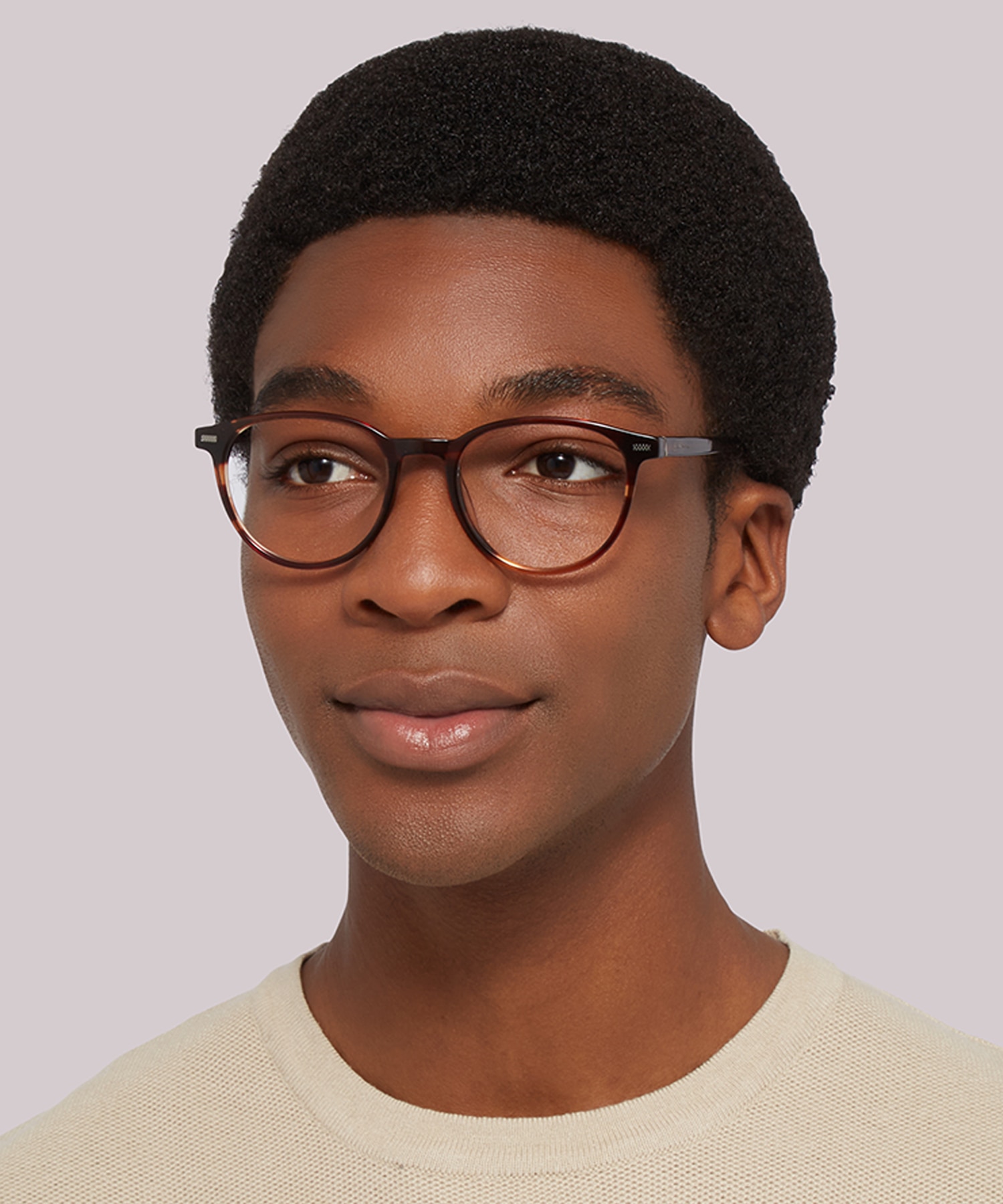 Norton BN Brown MetalEyeglass Frames for Men for Glasses Direct