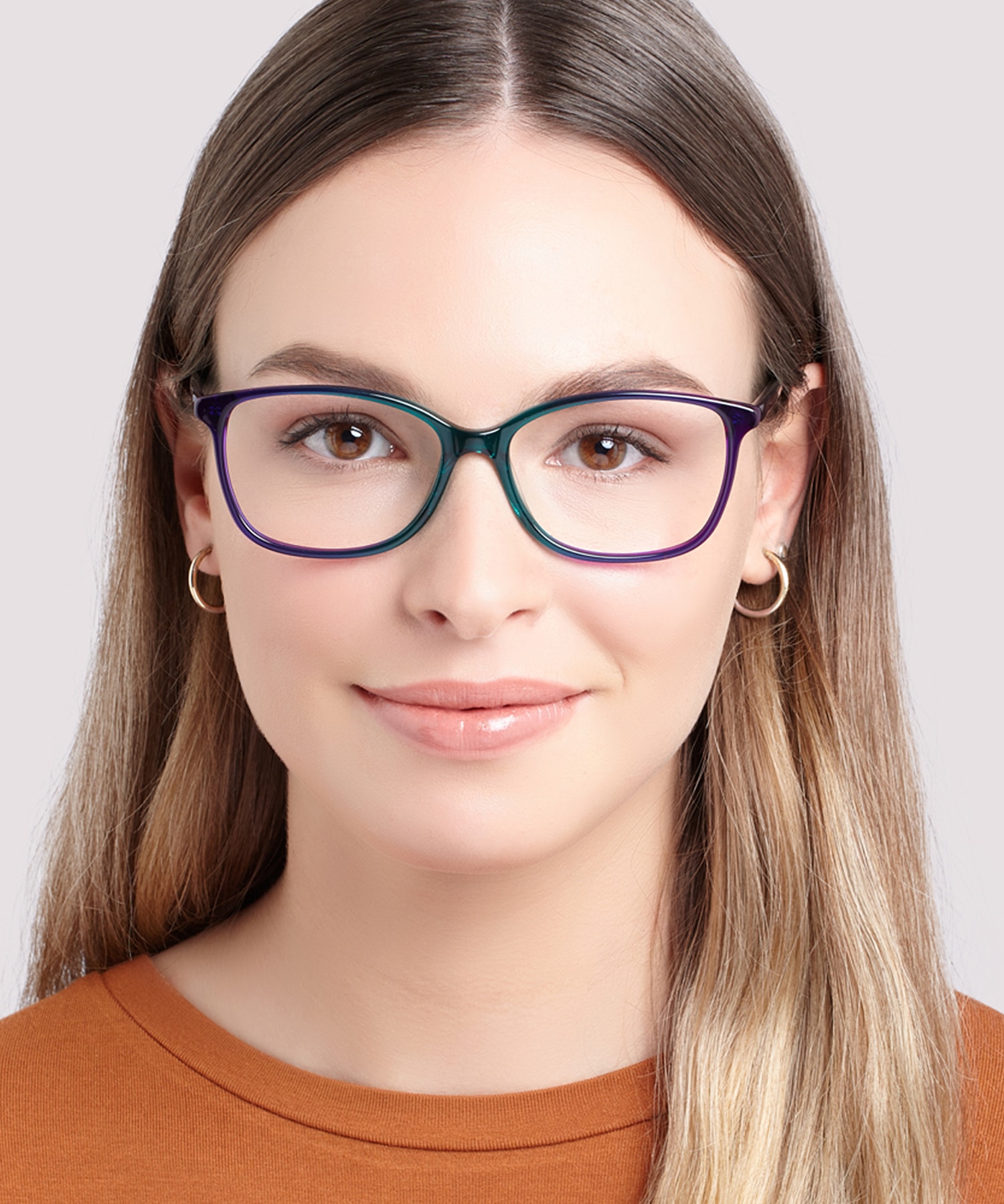 Emma Teal AcetateEyeglass Frames for Women for Glasses Direct