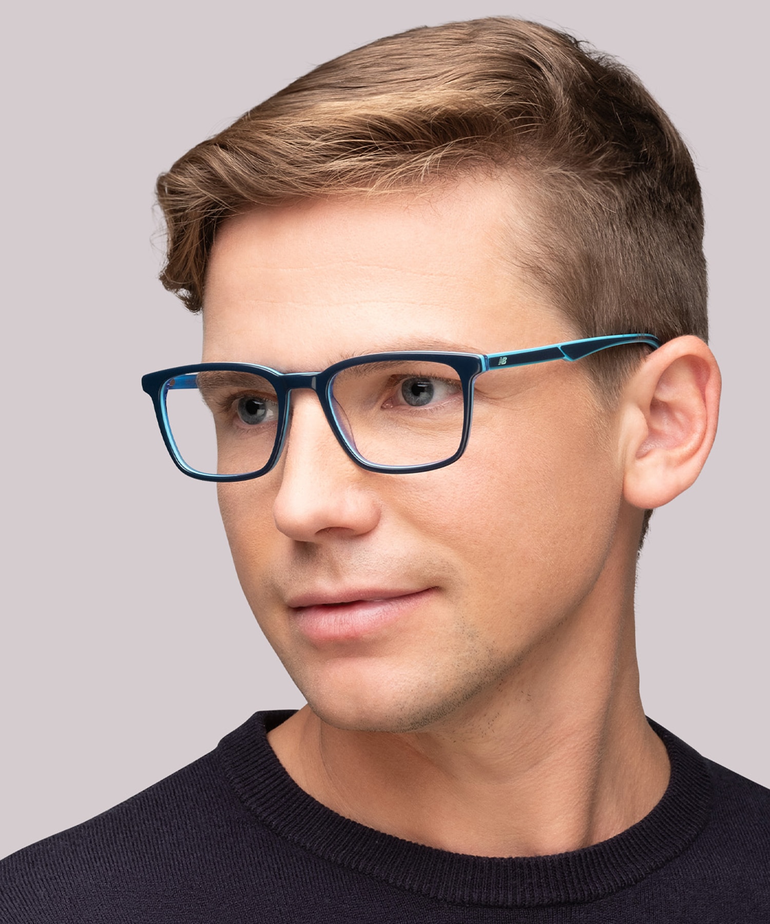 NB4163 Blue AcetateEyeglass Frames for Men for Glasses Direct