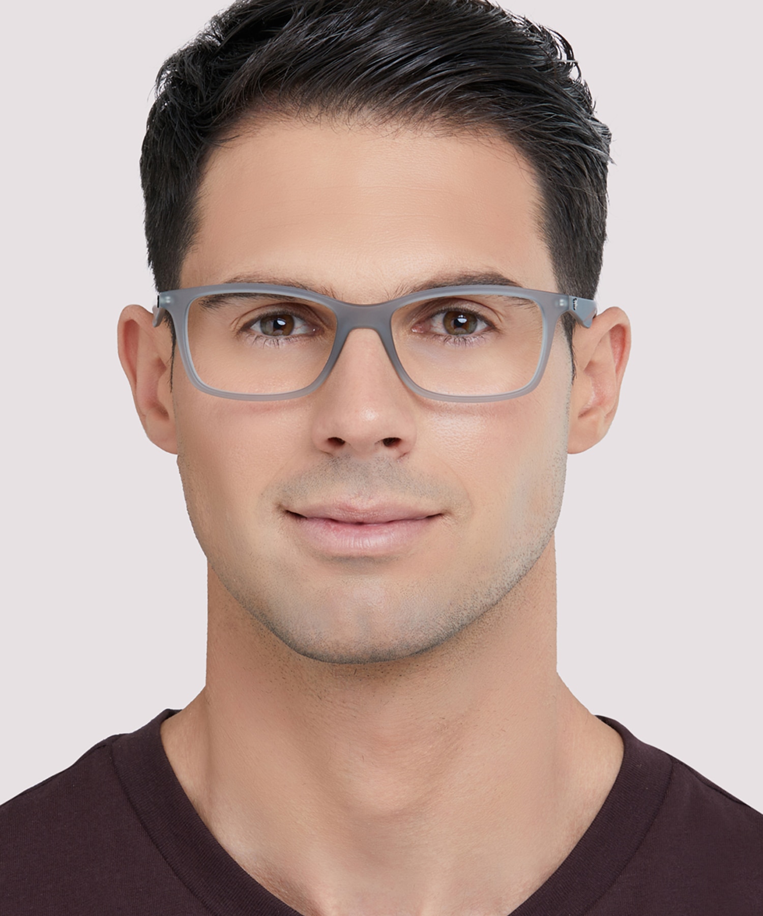 RB7047 Optics Transparent Grey PlasticSunglass Frames for Men for Glasses Direct