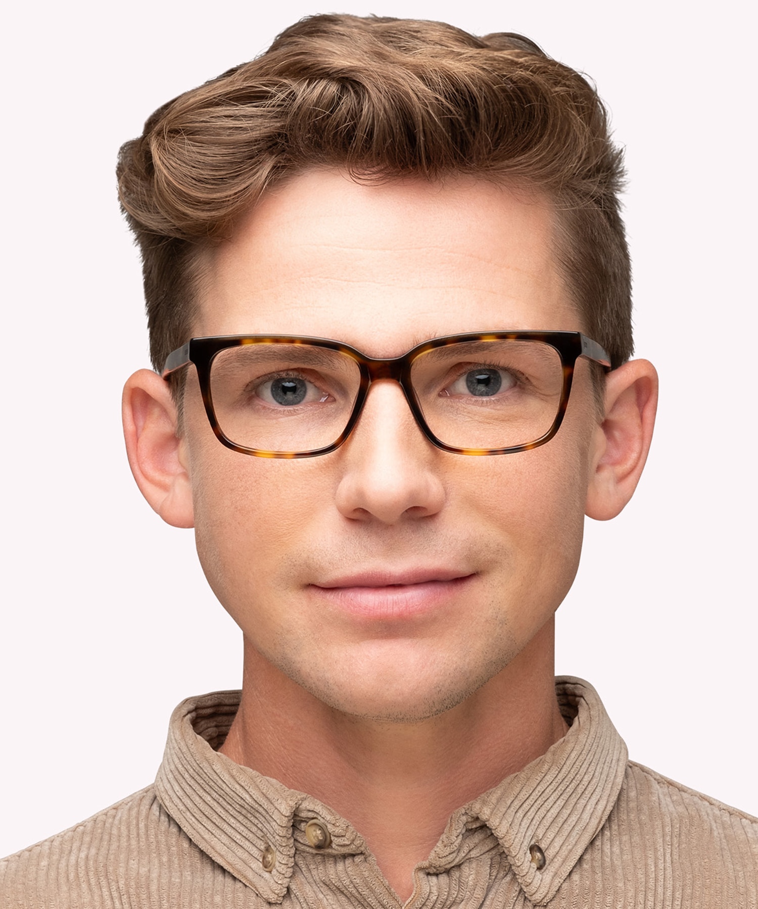 TB8261 Brown AcetateEyeglass Frames for Men for Glasses Direct
