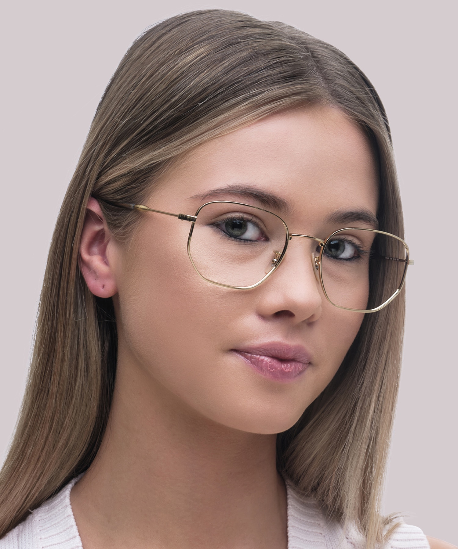 RB6496 Arista Gold MetalEyeglass Frames for Women for Glasses Direct