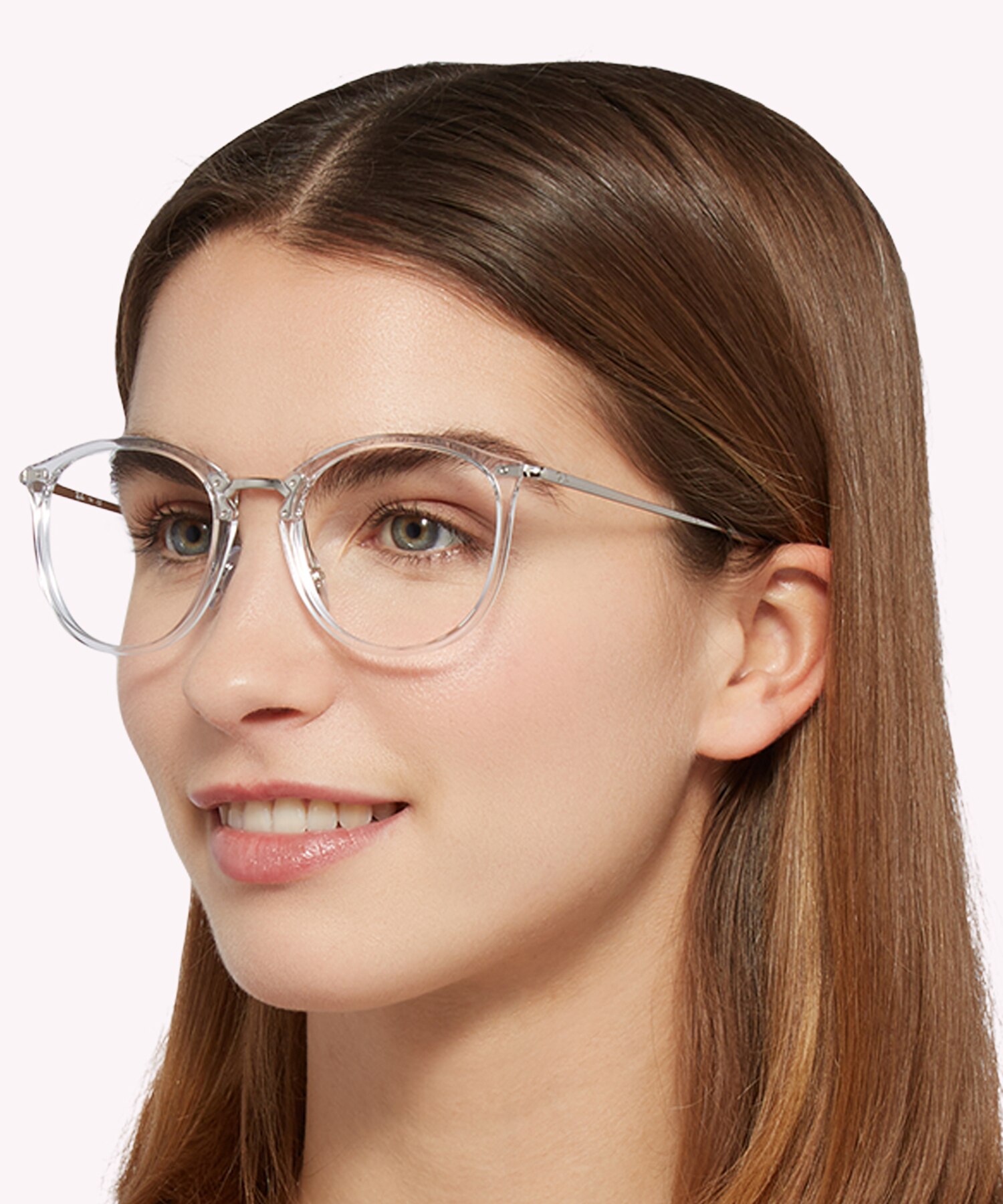RB7140 Transparent PlasticEyeglass Frames for Women for Glasses Direct