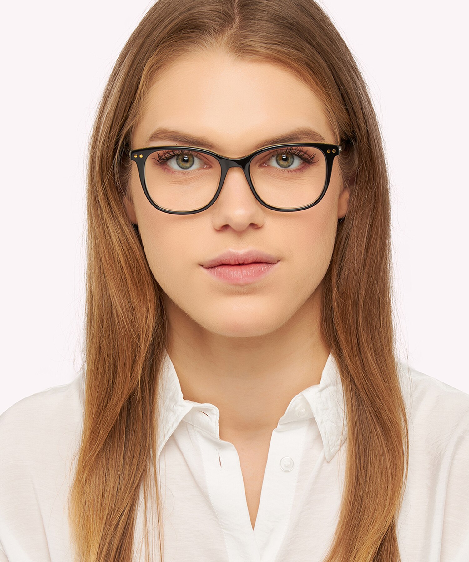 Joliet Black AcetateEyeglass Frames for Women for Glasses Direct