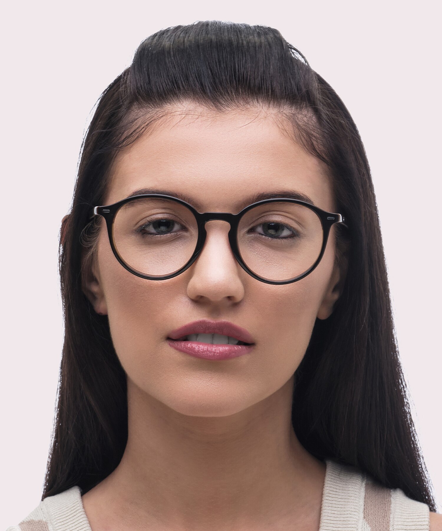 ZEROTHREE Brown AcetateEyeglass Frames for Women for Glasses Direct