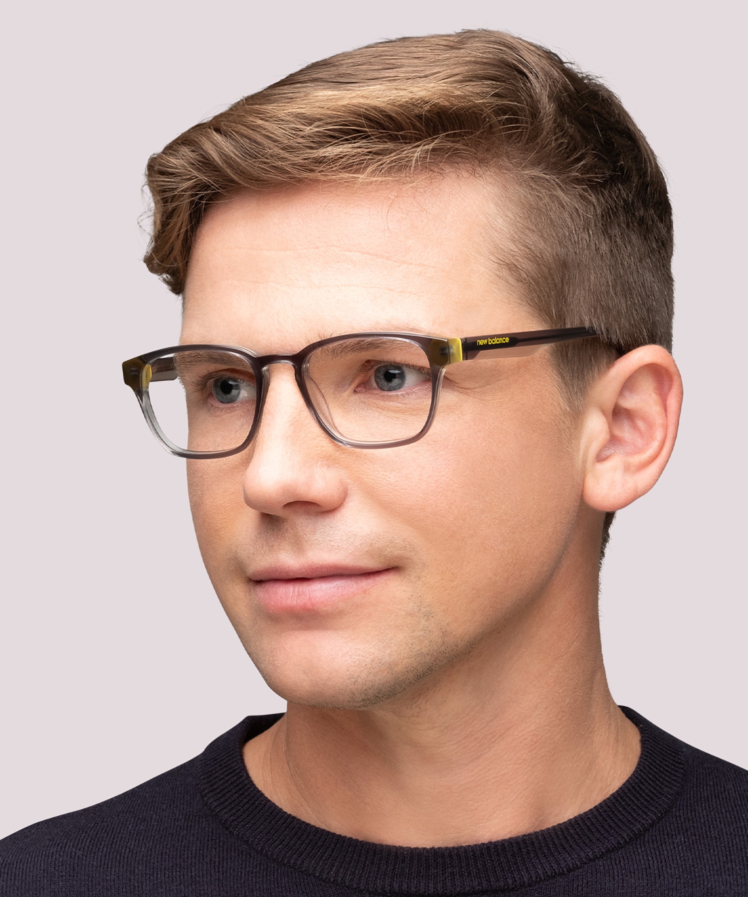 NB4165 Grey AcetateEyeglass Frames for Men for Glasses Direct