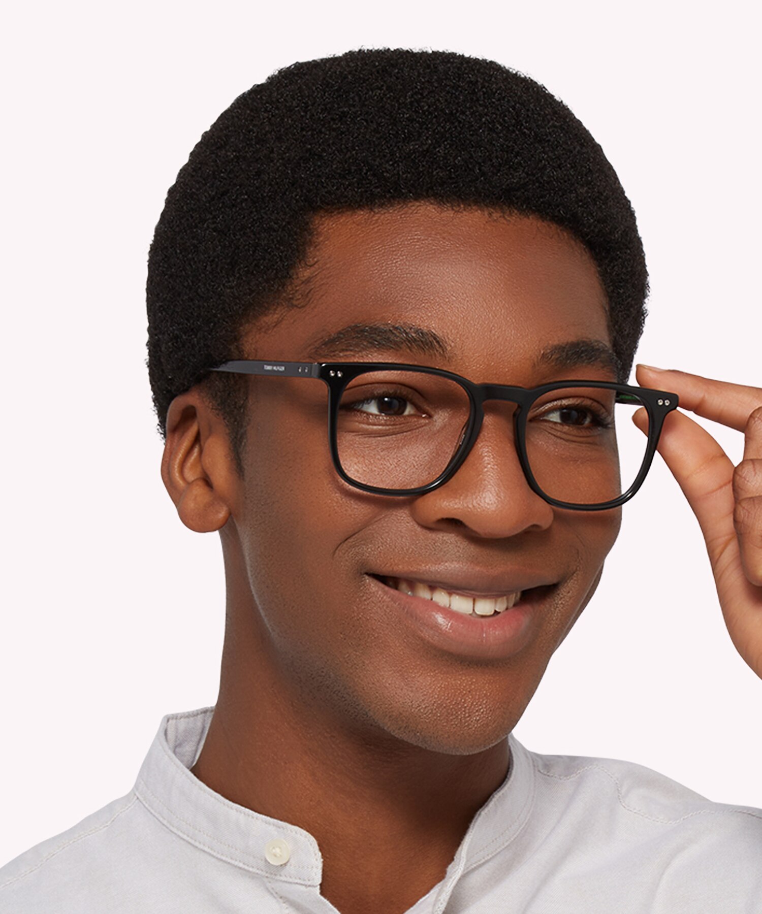 TH 1940 Black AcetateEyeglass Frames for Men for Glasses Direct