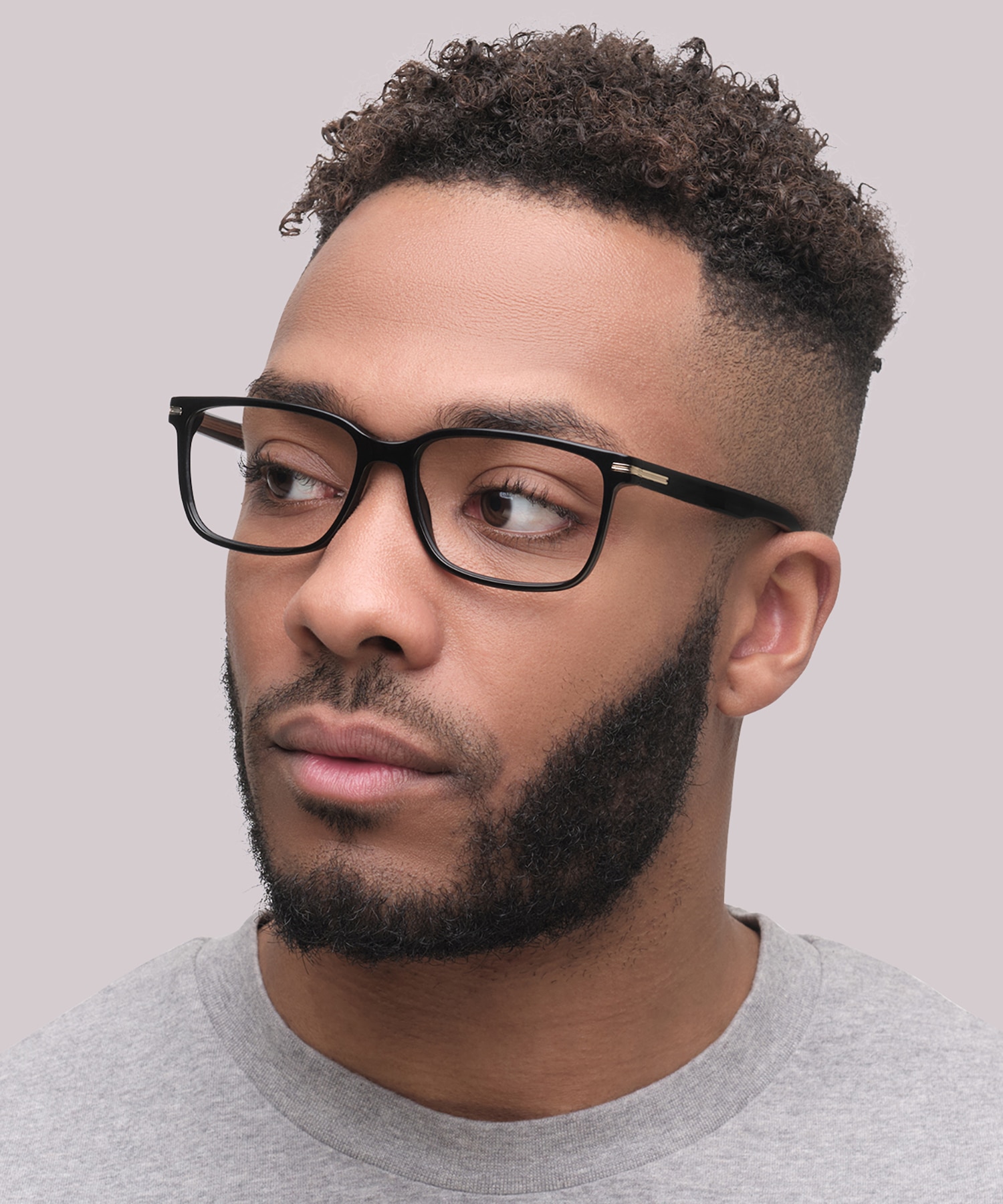 BOSS 1511 Matte Black AcetateEyeglass Frames for Men for Glasses Direct