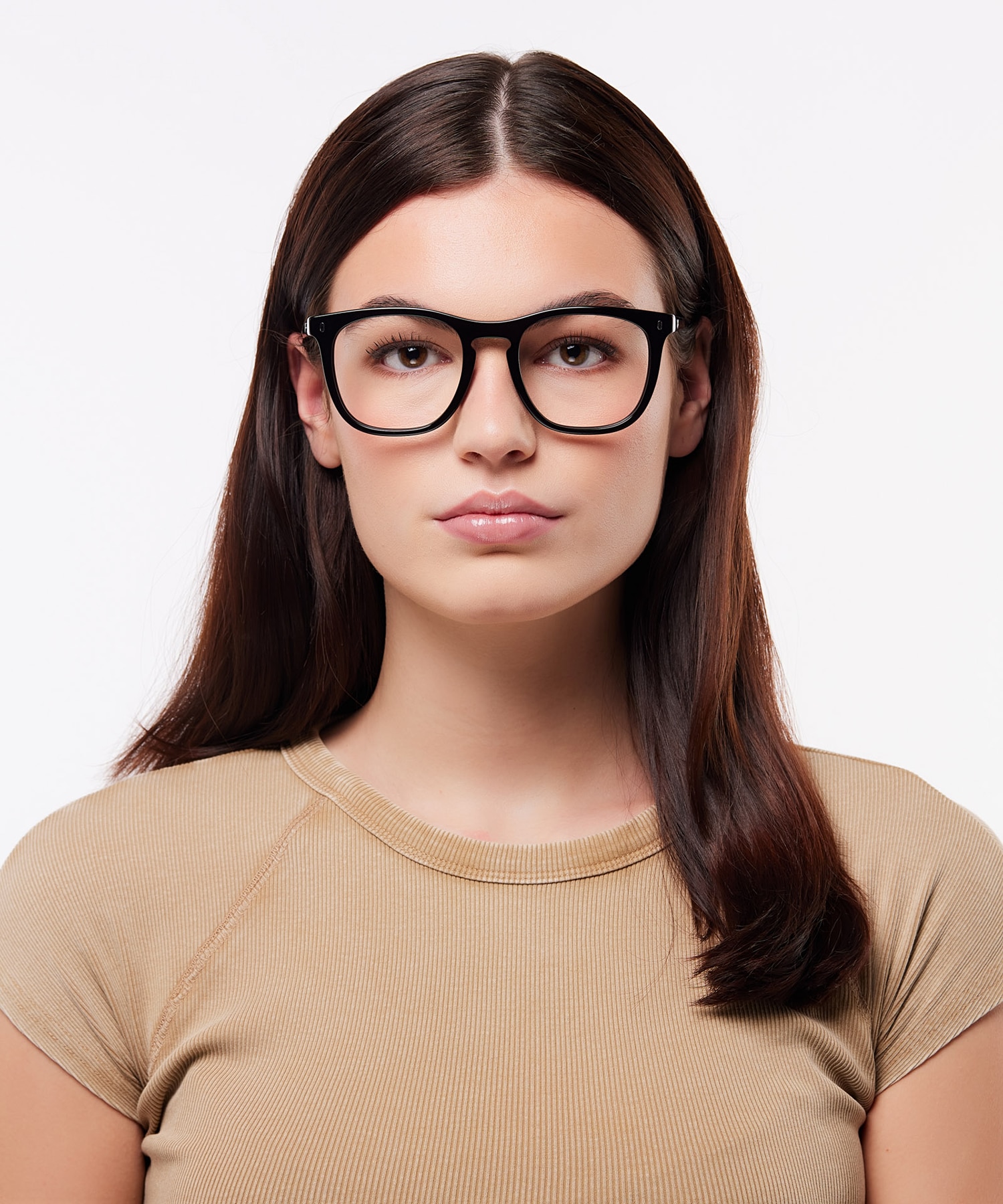 RB2210V Black AcetateEyeglass Frames for Women for Glasses Direct