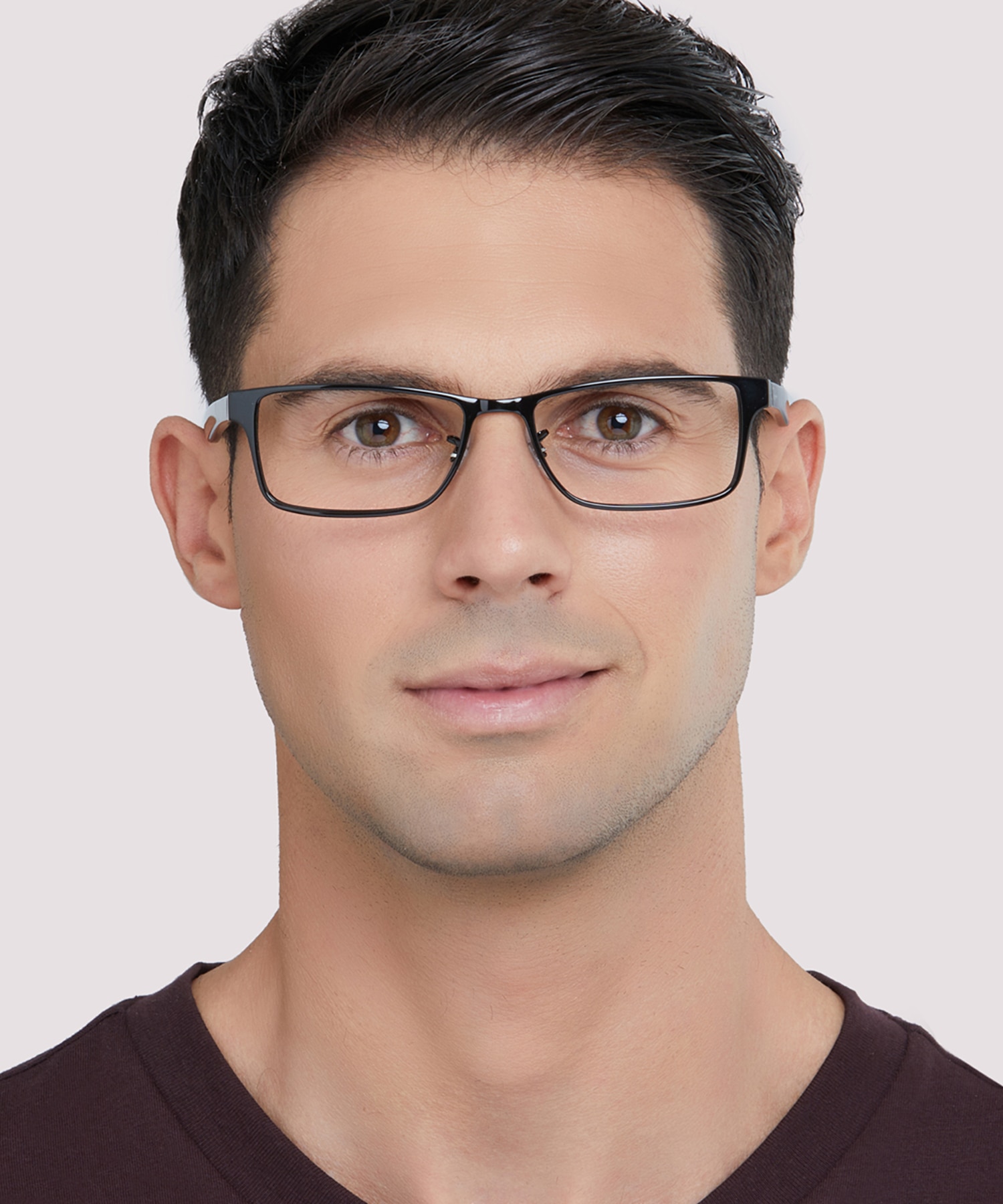 RB6238 Black MetalEyeglass Frames for Men for Glasses Direct