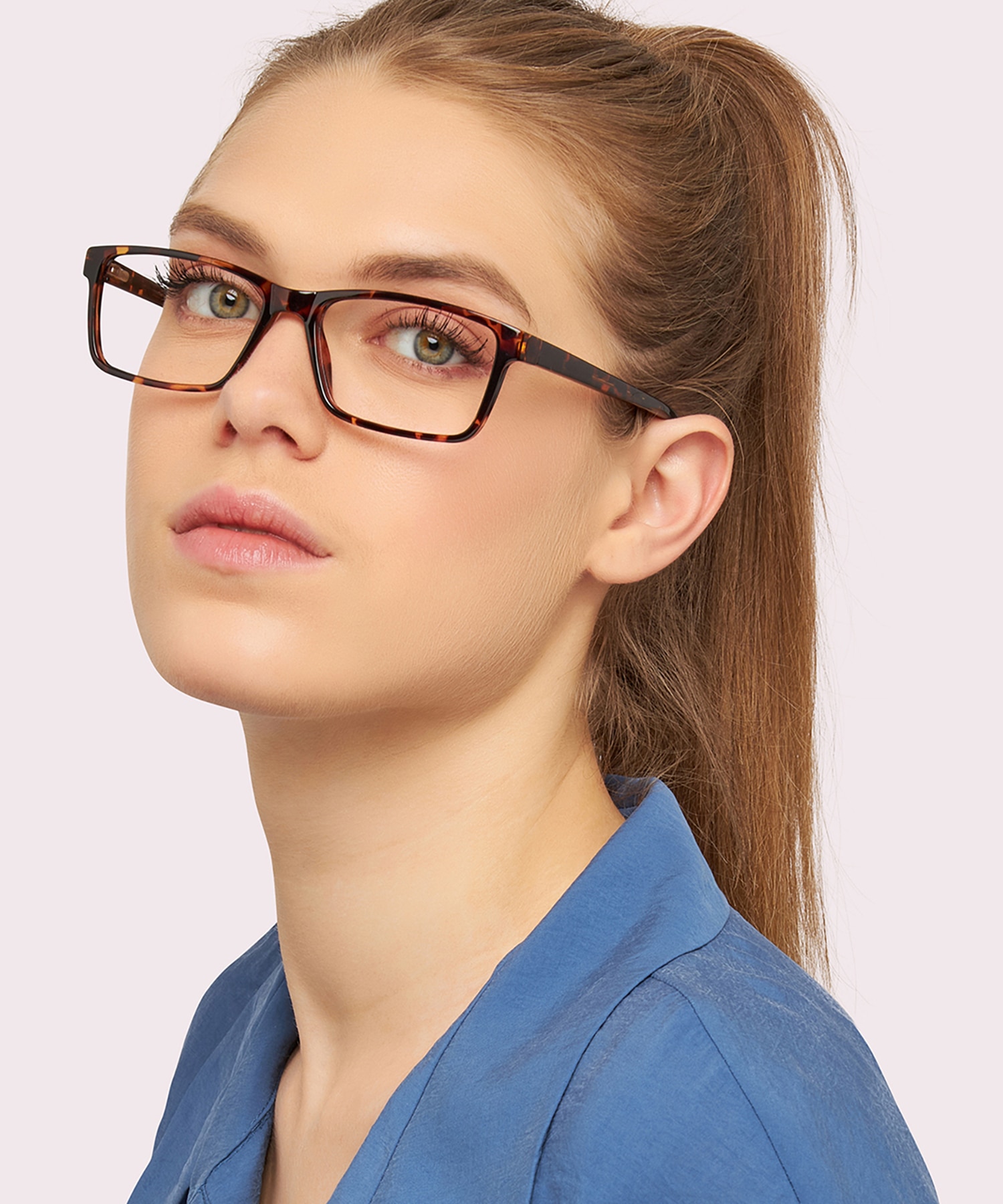 Doran Havana PlasticEyeglass Frames for Women for Glasses Direct