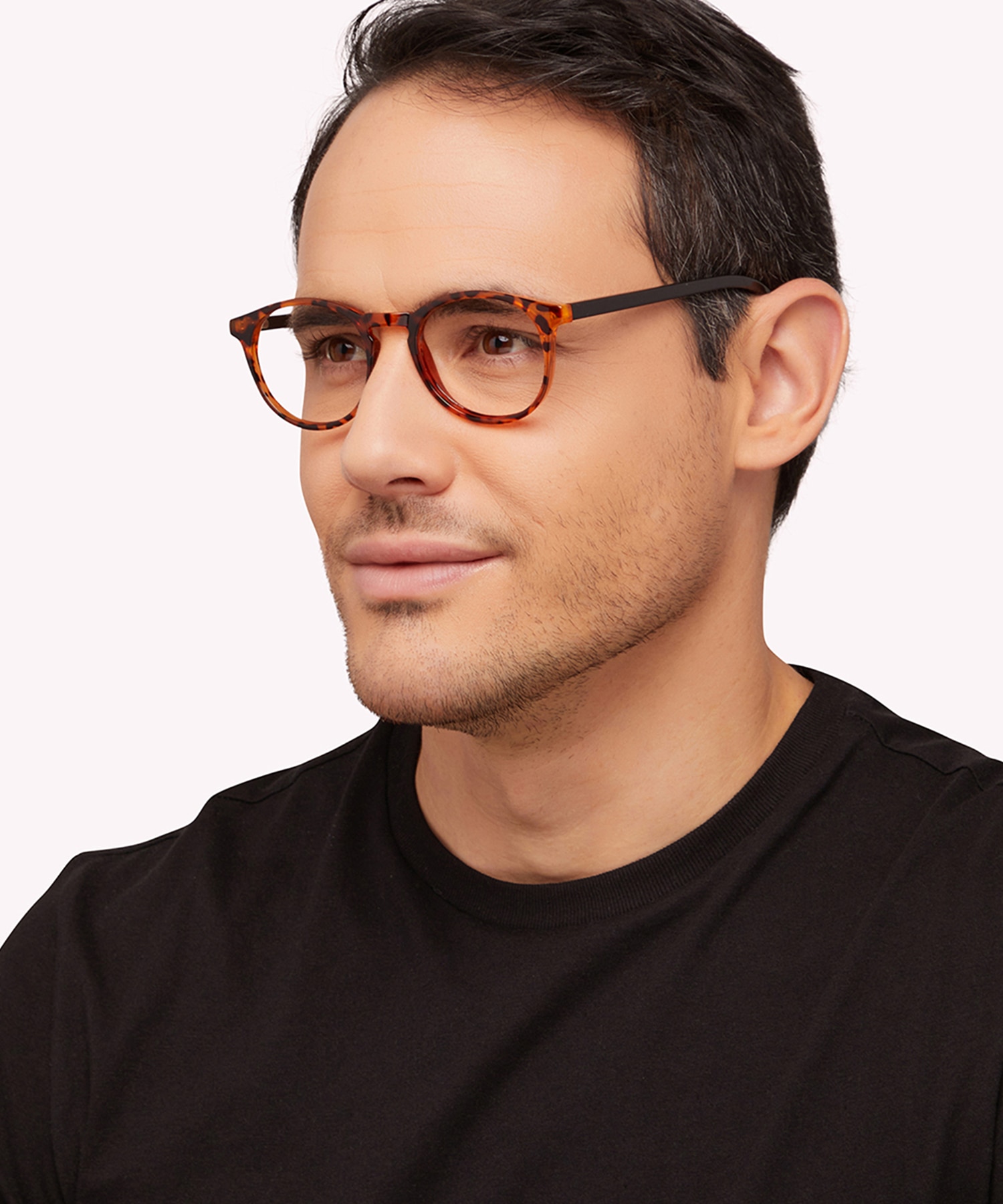 Deon Havana PlasticEyeglass Frames for Men for Glasses Direct