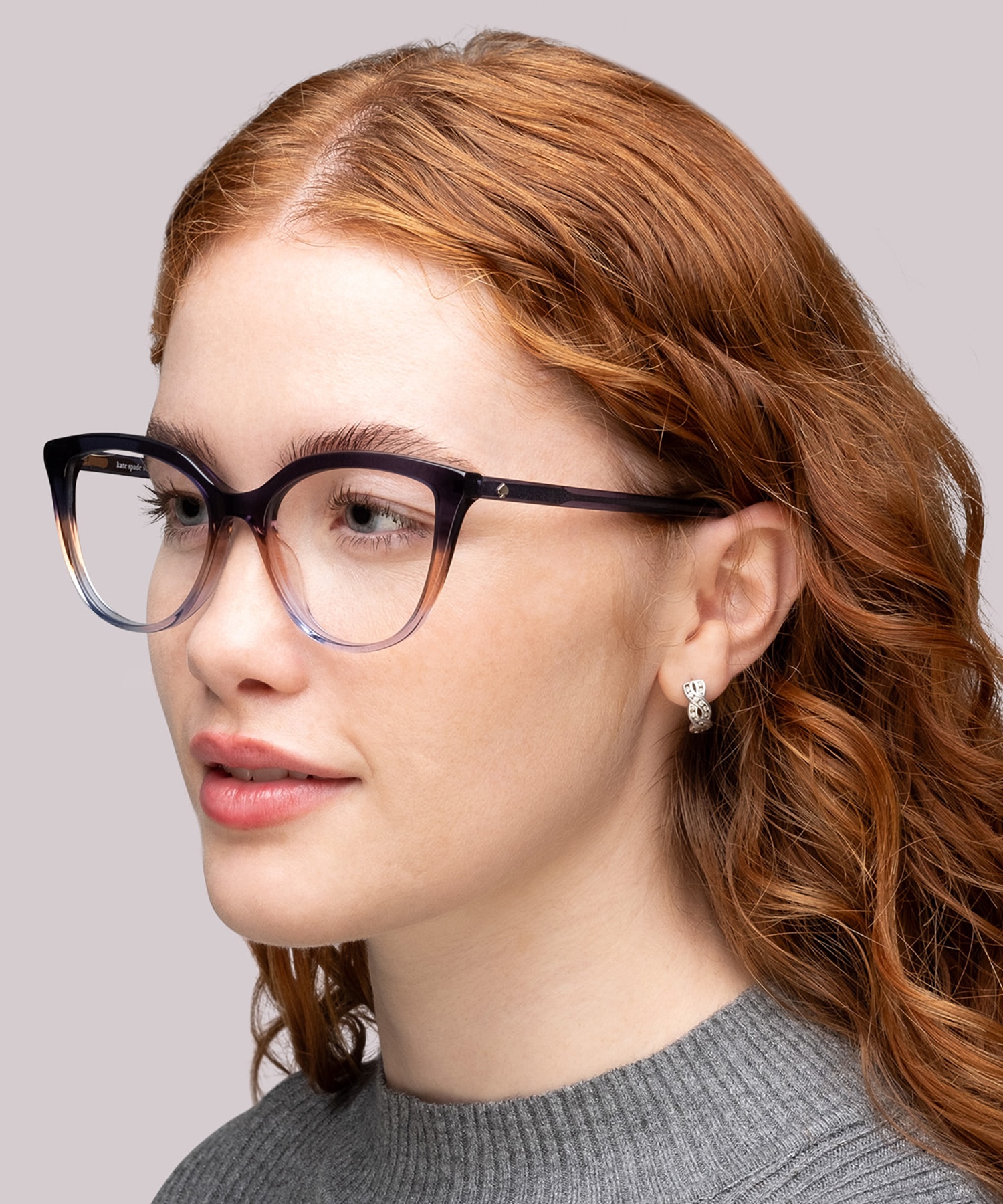 Hana Blue AcetateEyeglass Frames for Women for Glasses Direct