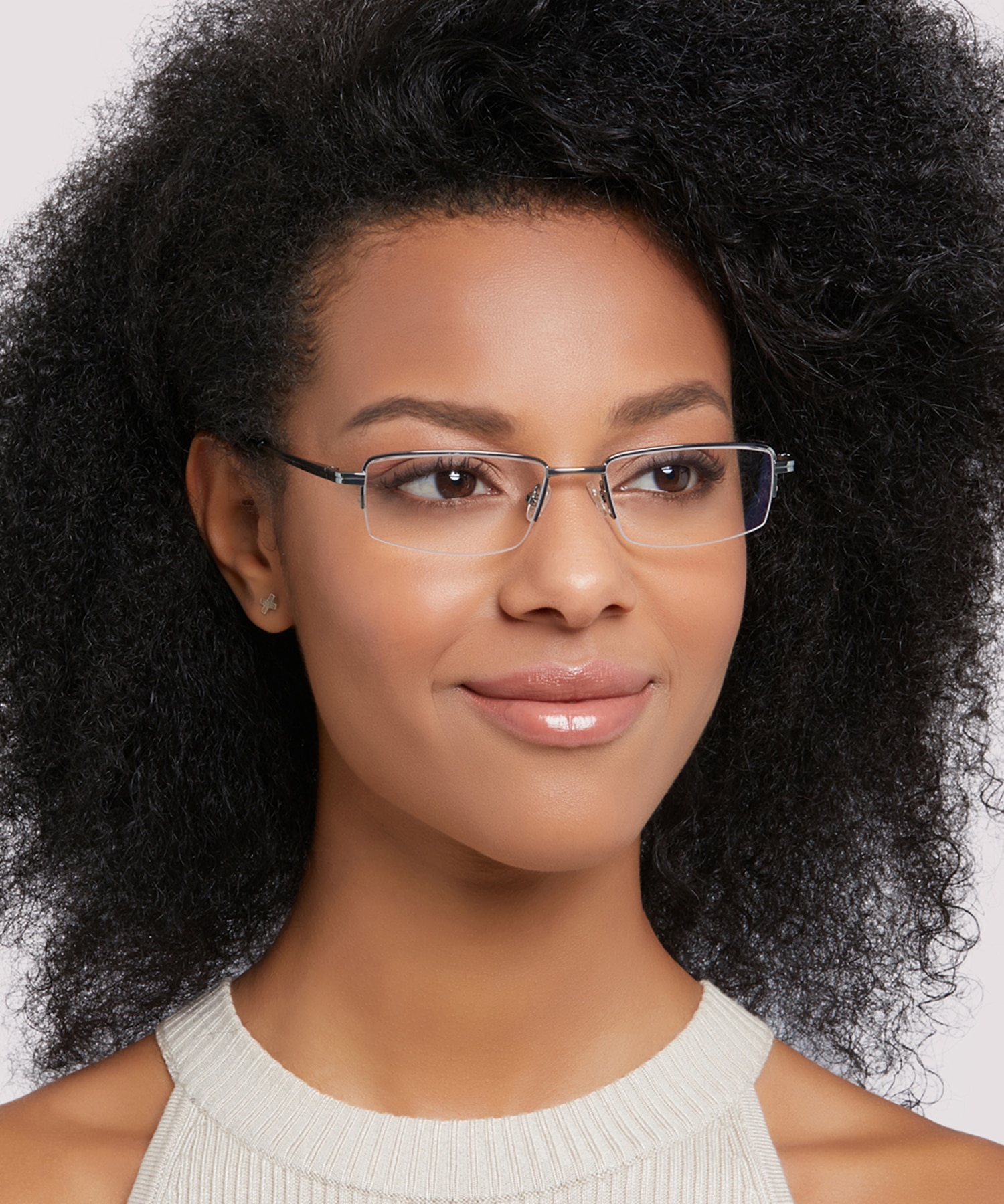 Erin Gunmetal MetalEyeglass Frames for Women for Glasses Direct