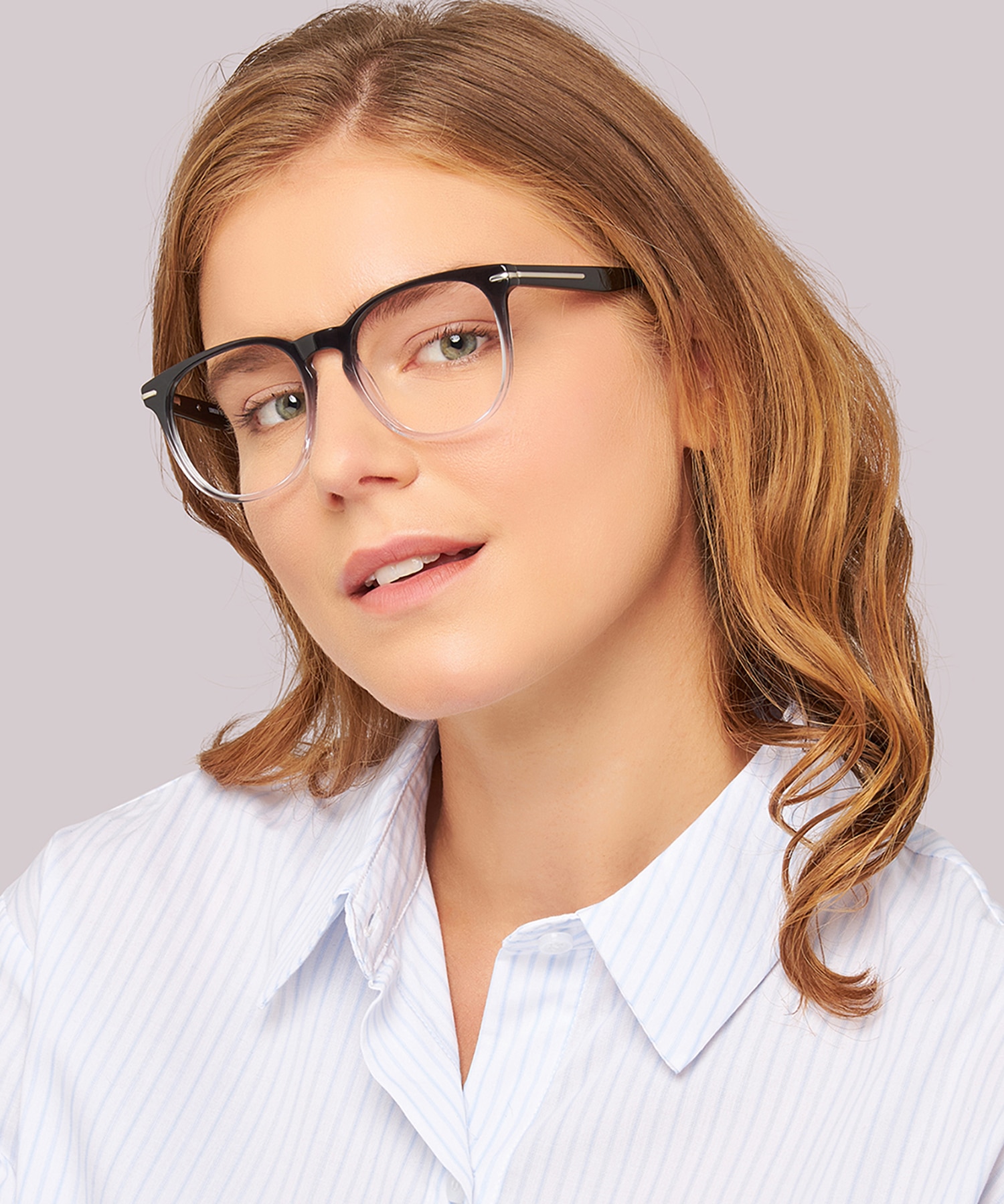Epping Gradient Black Crystal AcetateEyeglass Frames for Women for Glasses Direct