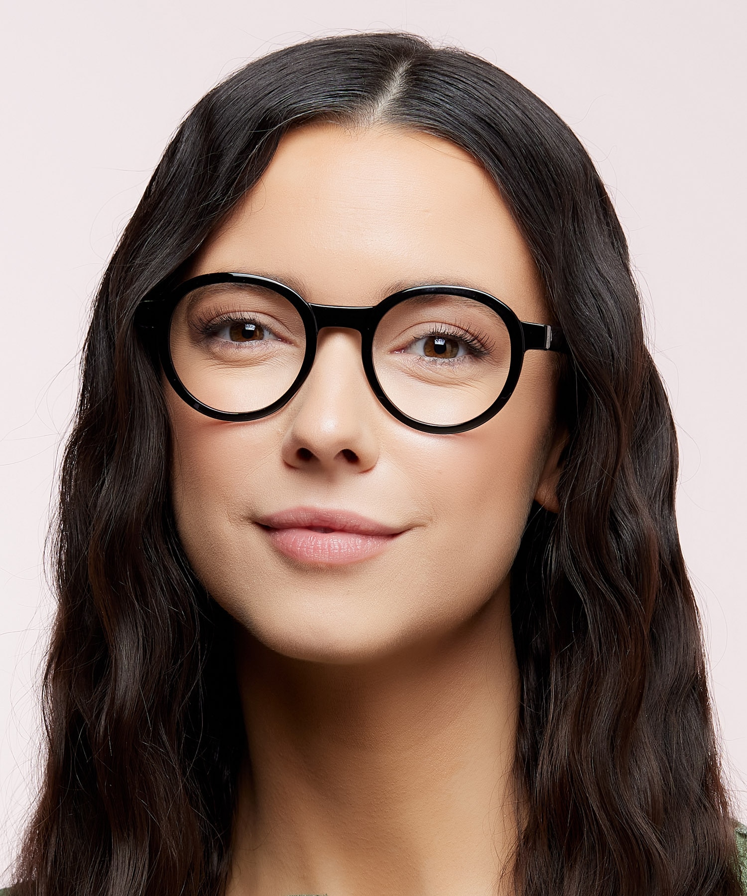 Joby Black & Crystal PlasticEyeglass Frames for Women for Glasses Direct
