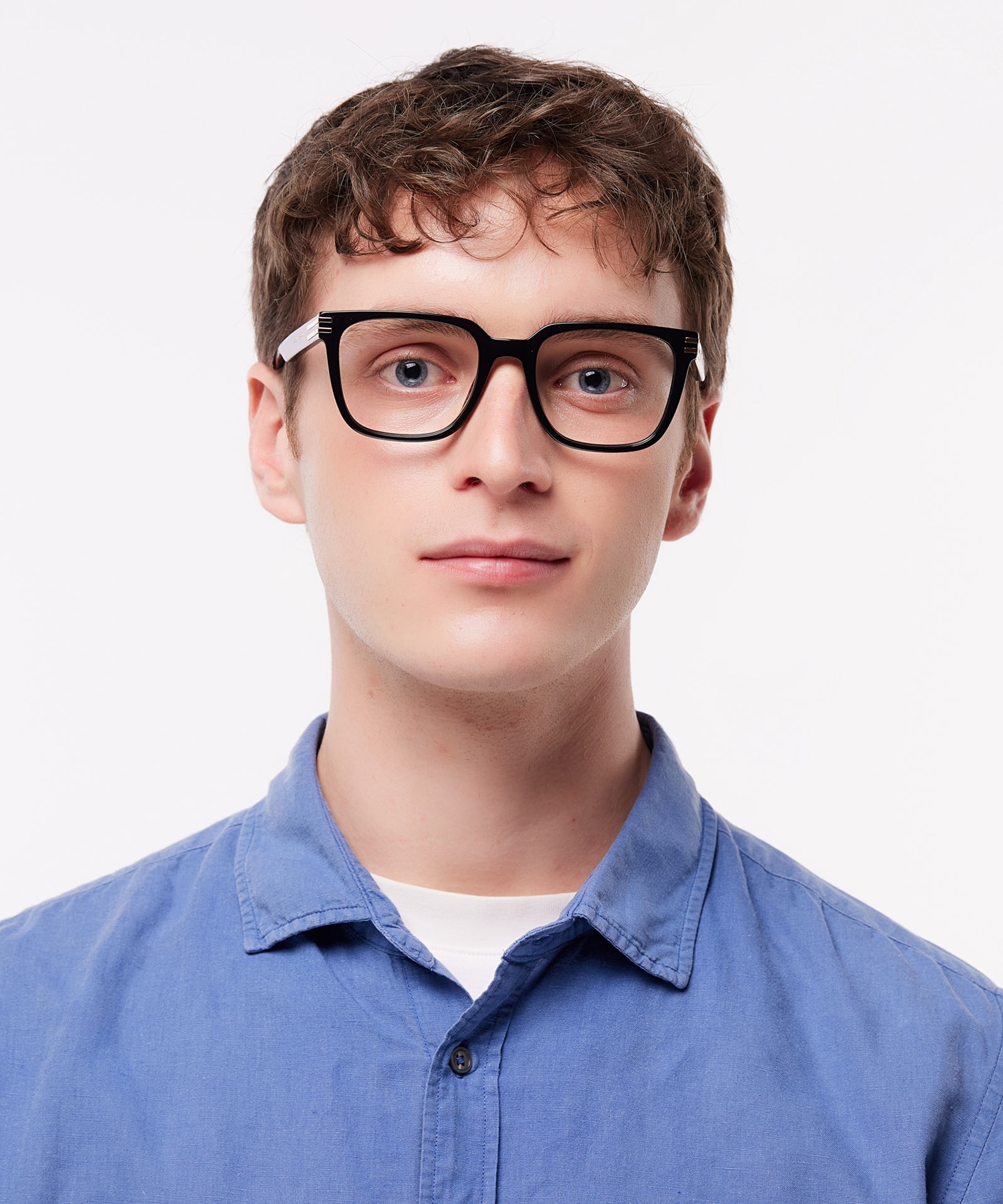 MARC 754 Black AcetateEyeglass Frames for Men for Glasses Direct