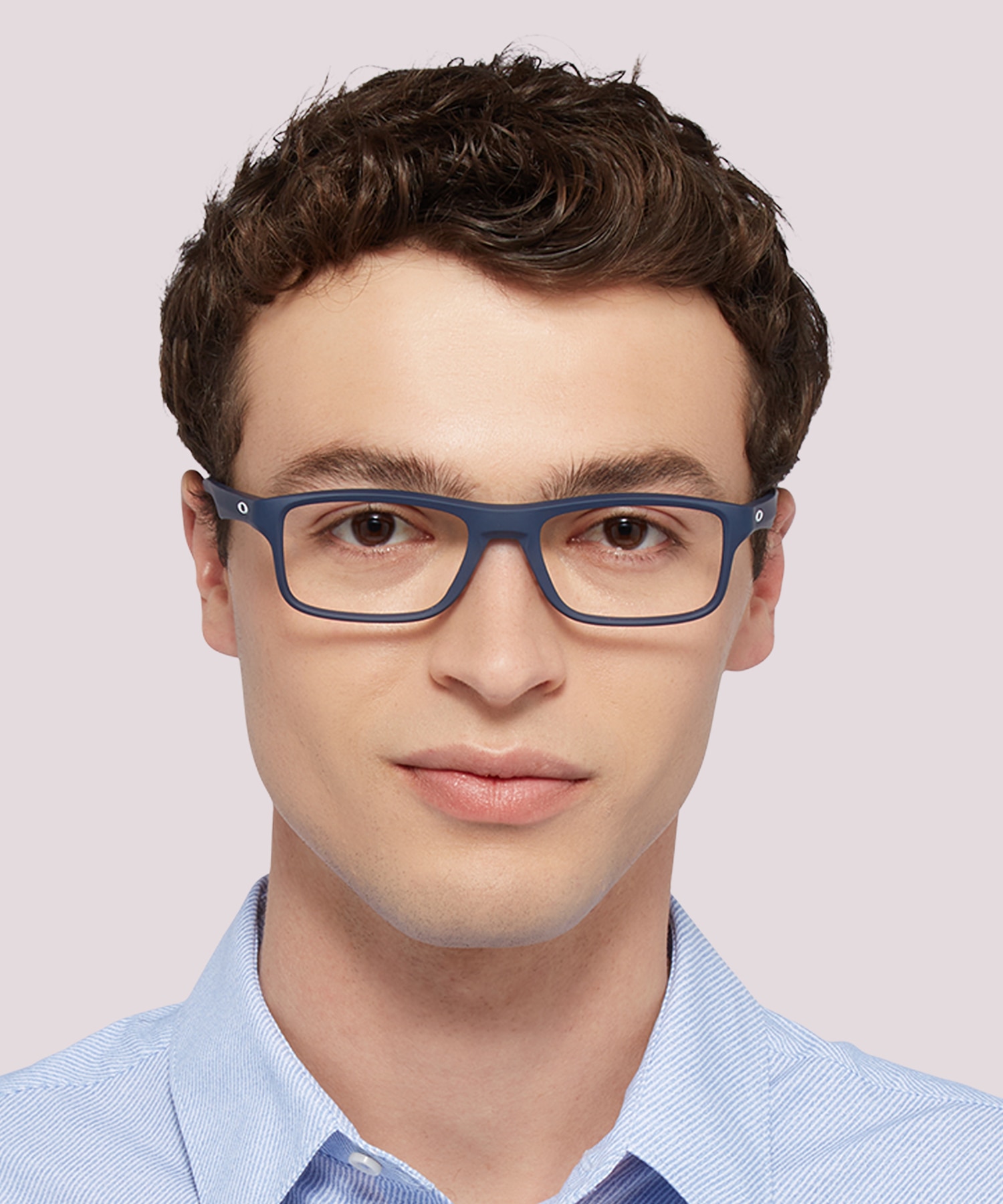 Plank 2.0 Softcoat Universal Blue PlasticEyeglass Frames for Men for Glasses Direct