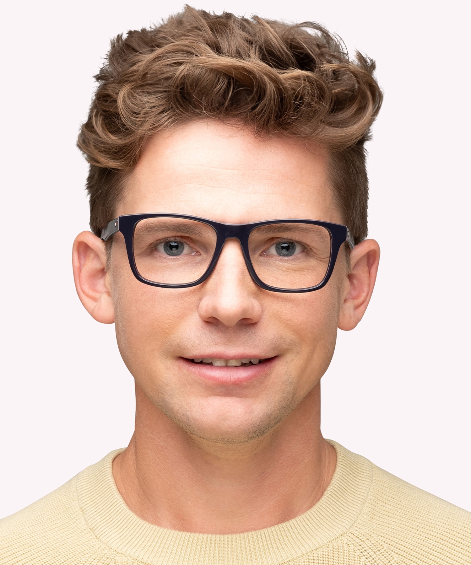 TH 1990 Blue AcetateEyeglass Frames for Men for Glasses Direct
