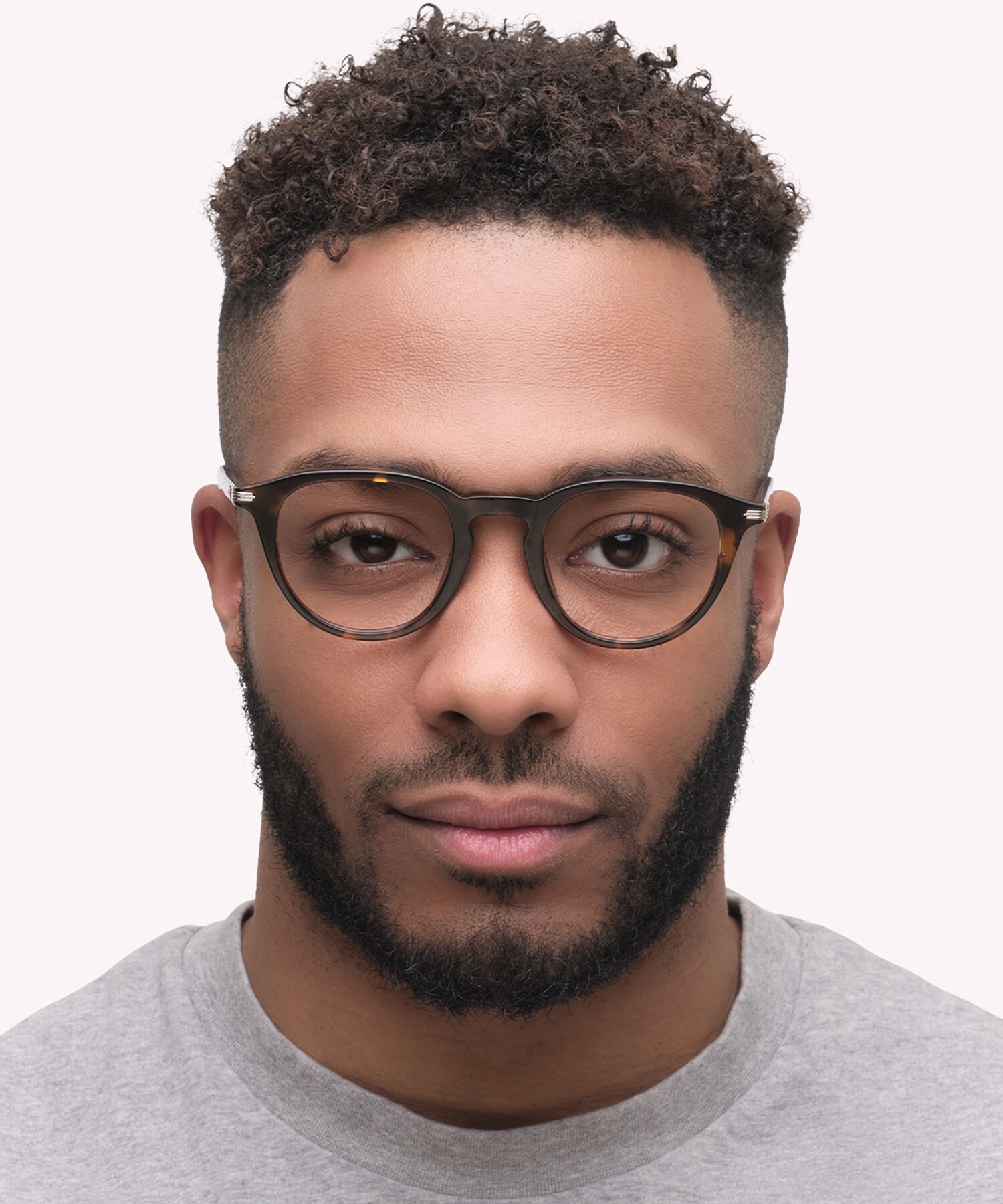LV 5040 Tortoise PlasticEyeglass Frames for Men for Glasses Direct