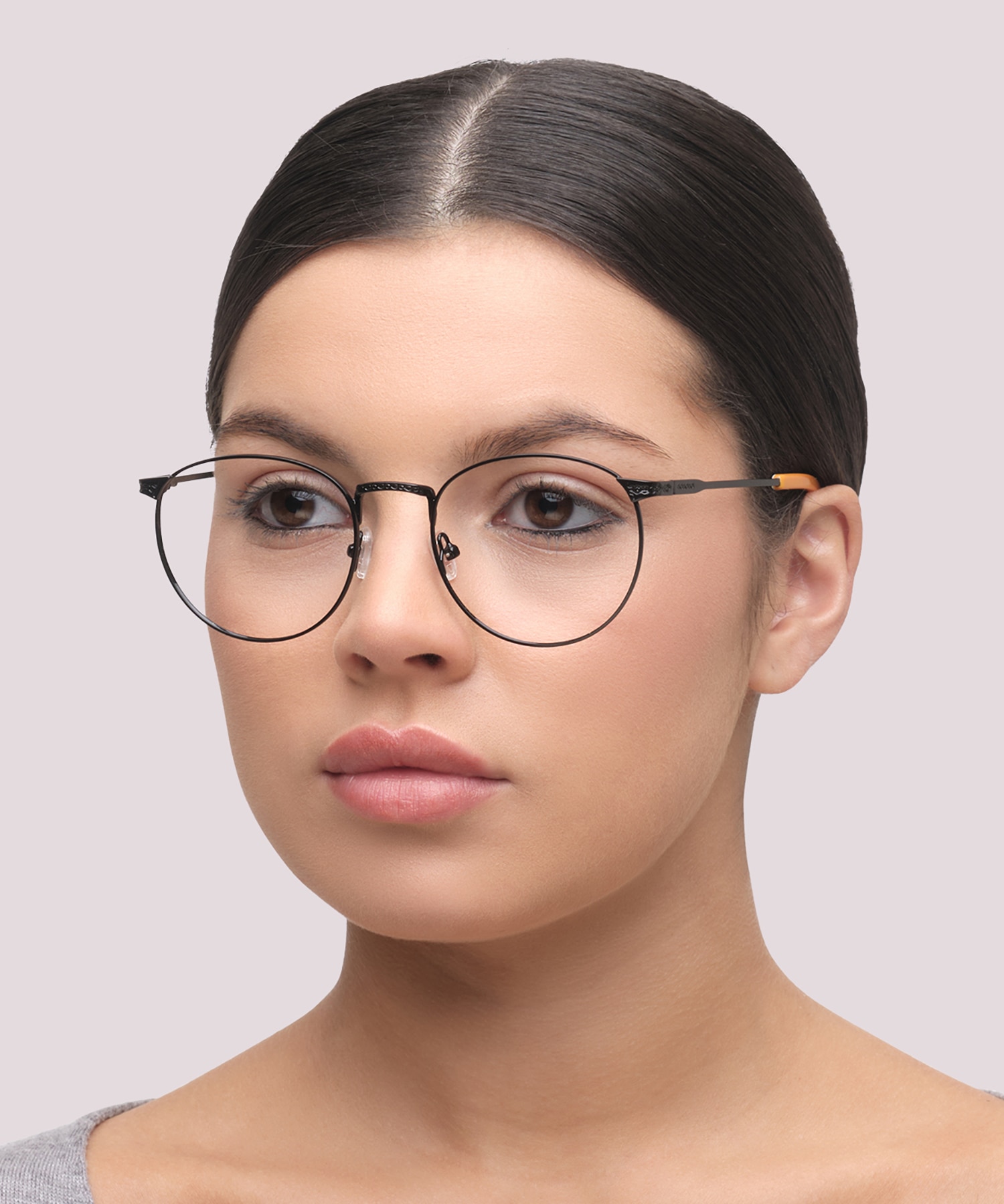 Heath Black MetalEyeglass Frames for Women for Glasses Direct