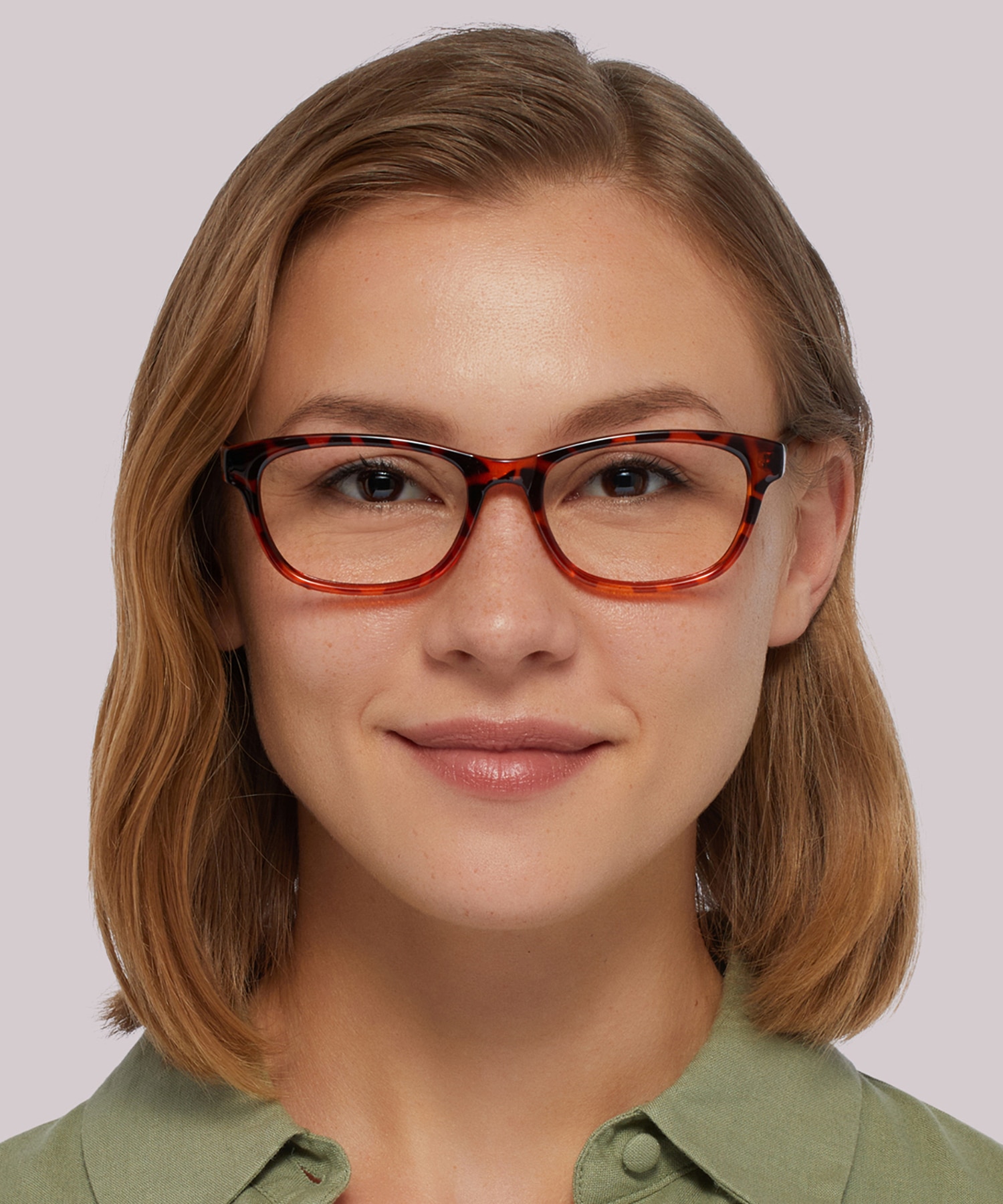Damica Tortoise PlasticEyeglass Frames for Women for Glasses Direct