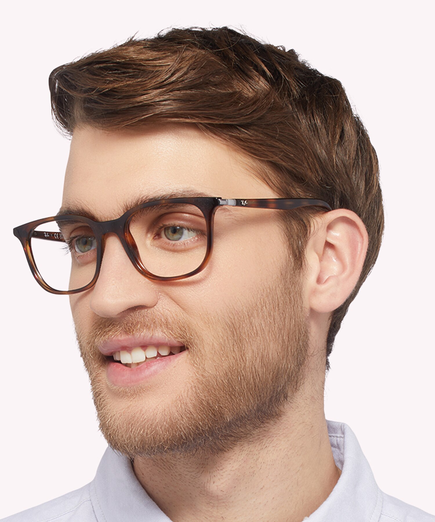 RB7211 Havana PlasticEyeglass Frames for Men for Glasses Direct