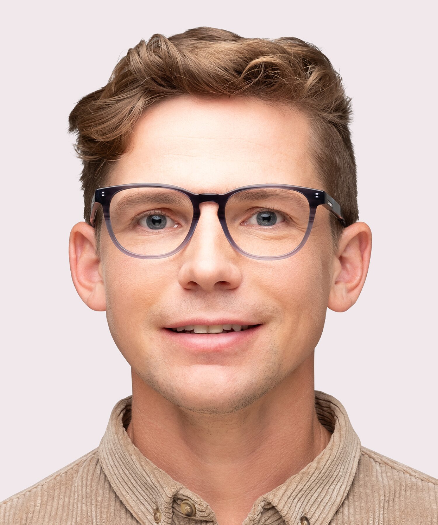 TB8252 Blue AcetateEyeglass Frames for Men for Glasses Direct