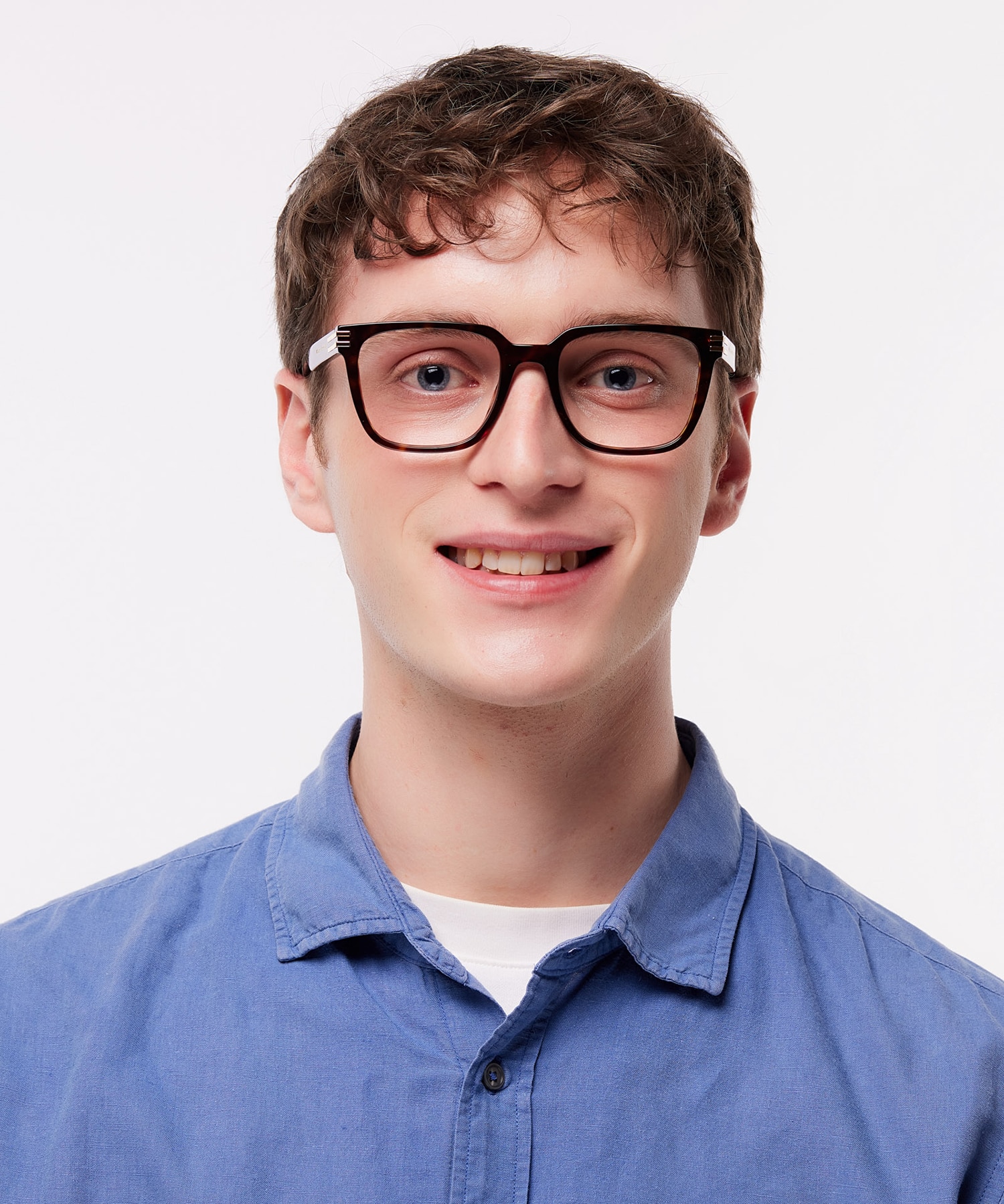 MARC 754 Tortoise AcetateEyeglass Frames for Men for Glasses Direct