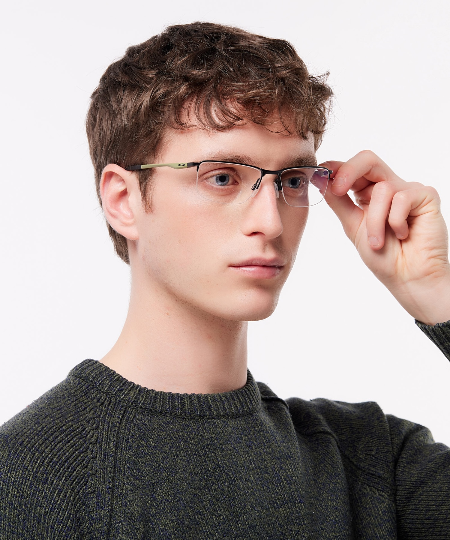 Socket 5.5 Satin Black MetalEyeglass Frames for Men for Glasses Direct