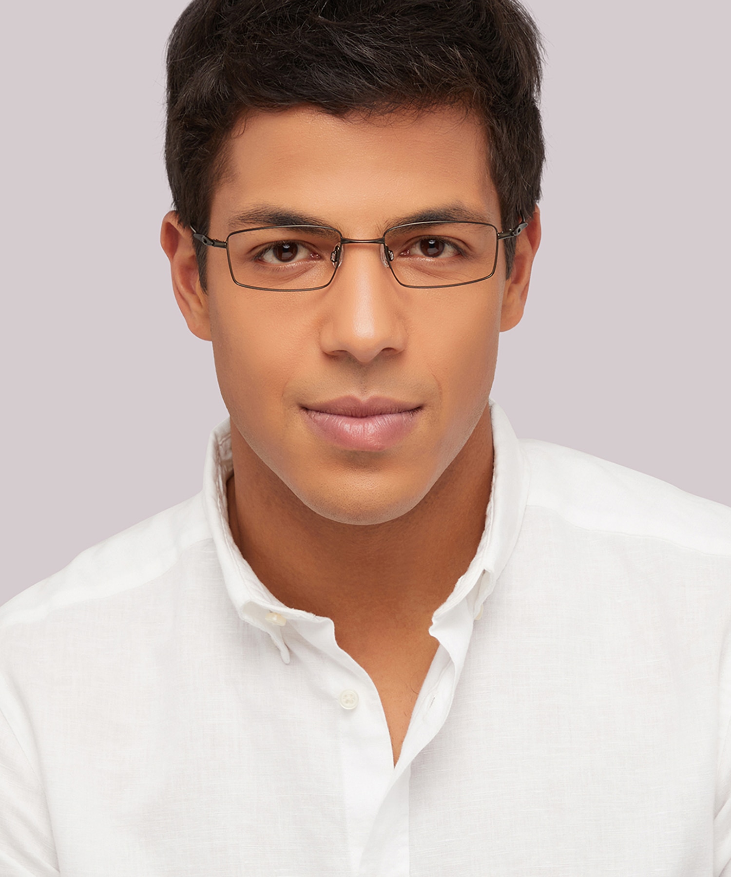 Top Spinner 4B Pewter MetalEyeglass Frames for Men for Glasses Direct