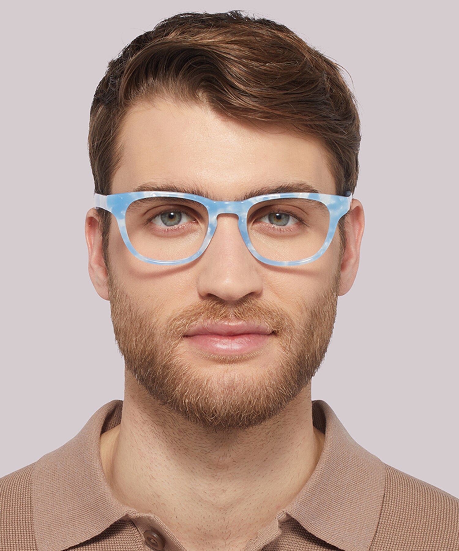 Andi Aquamarine AcetateEyeglass Frames for Men for Glasses Direct