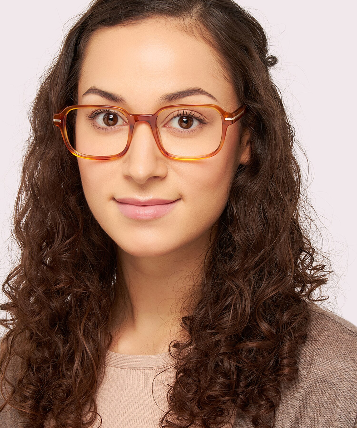 Dollis Shiny Honey AcetateEyeglass Frames for Women for Glasses Direct
